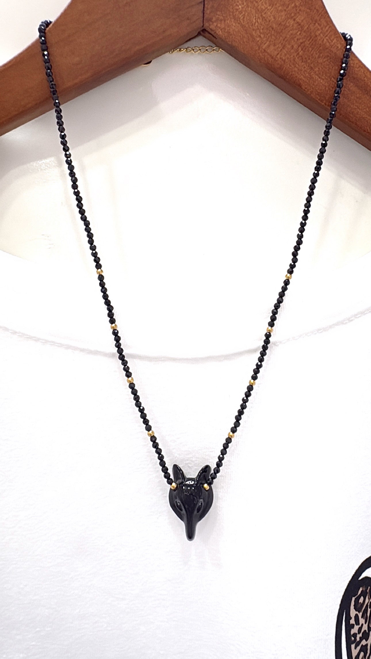 Collier Wolf Onyx