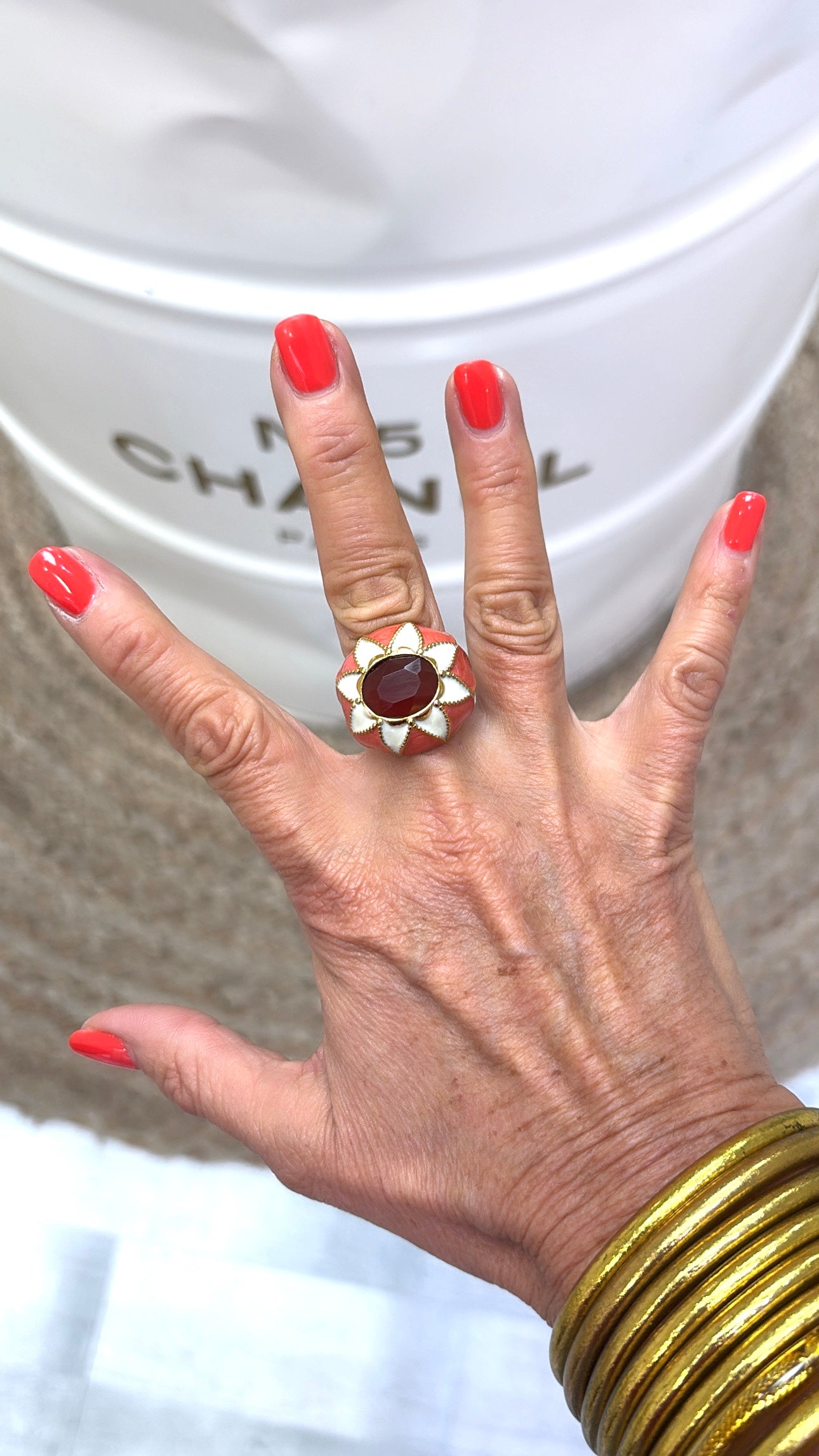 Bague Tosca Cornaline