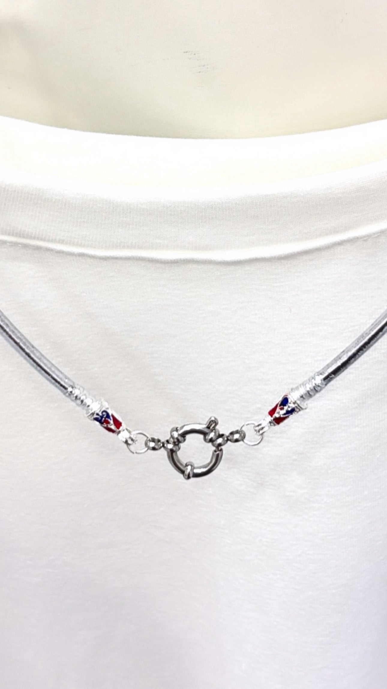 Collier SAWAÏ DEE Silver Noï (fin)
