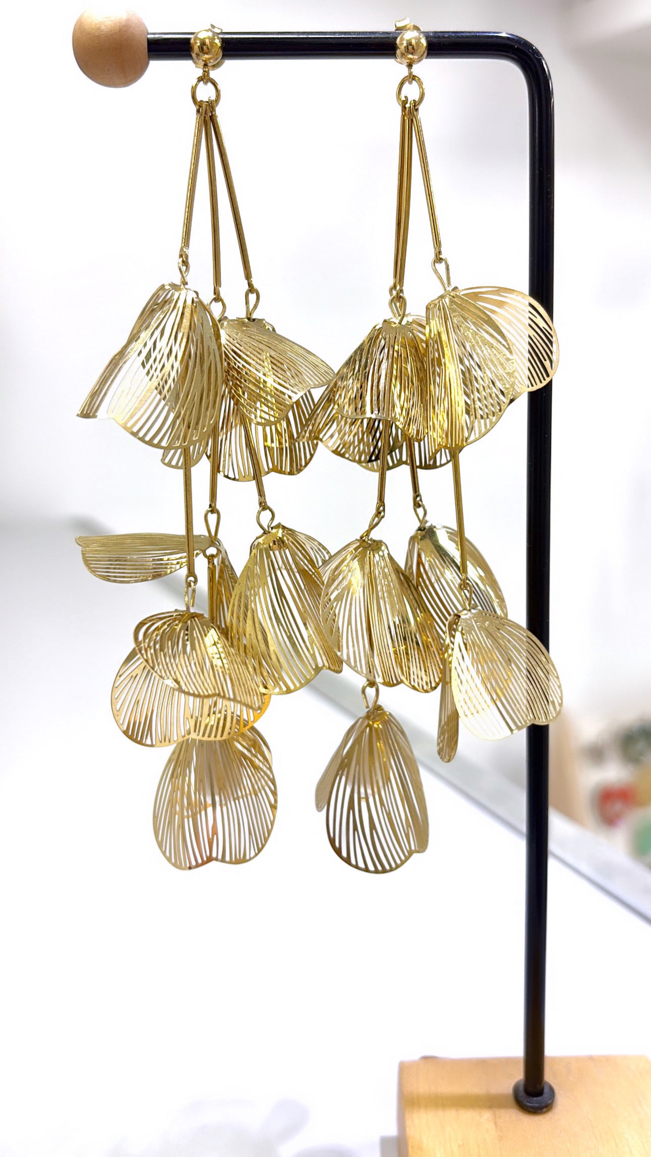 Boucles d’oreilles Fleurs