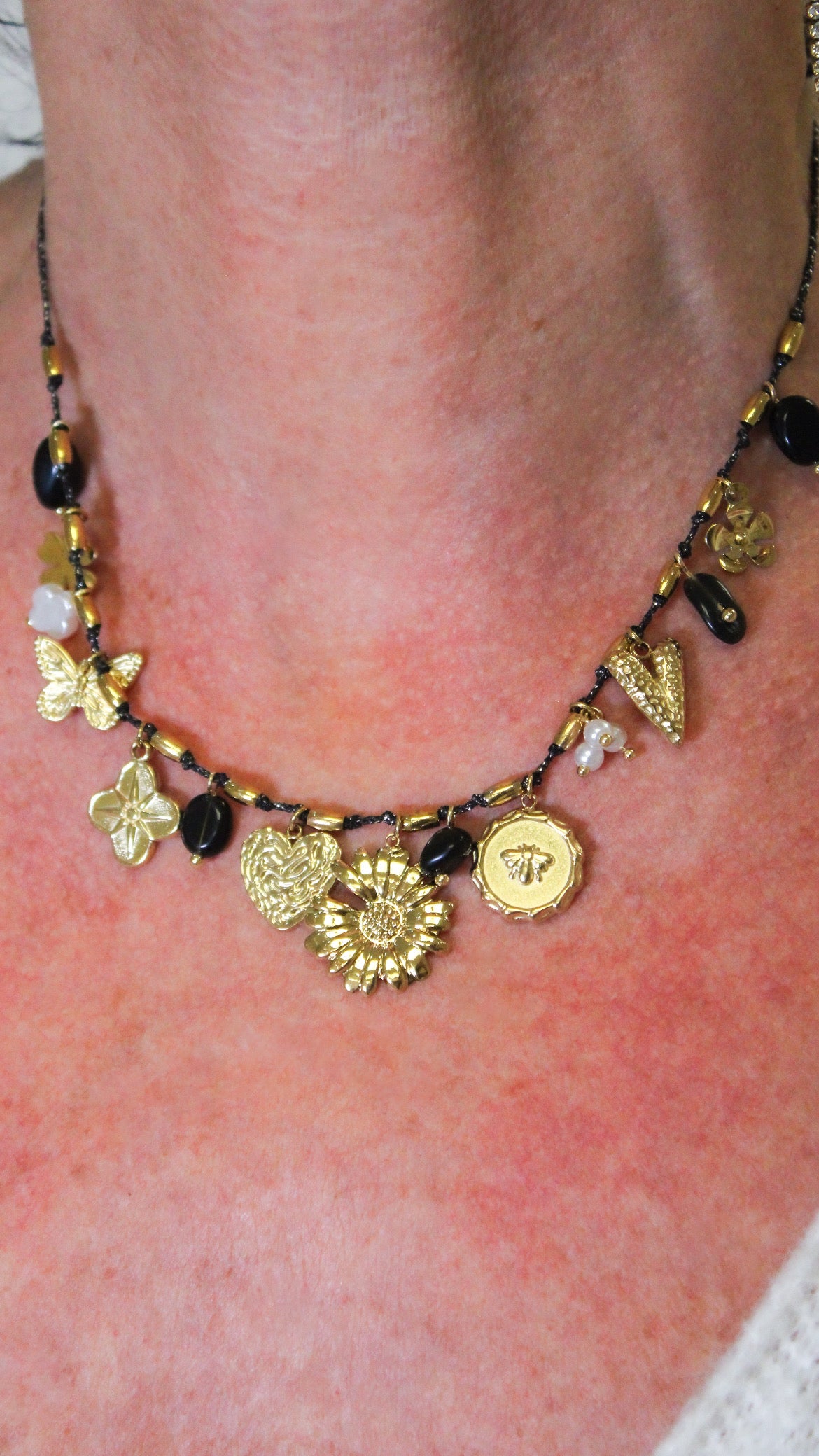 Collier Fleurs