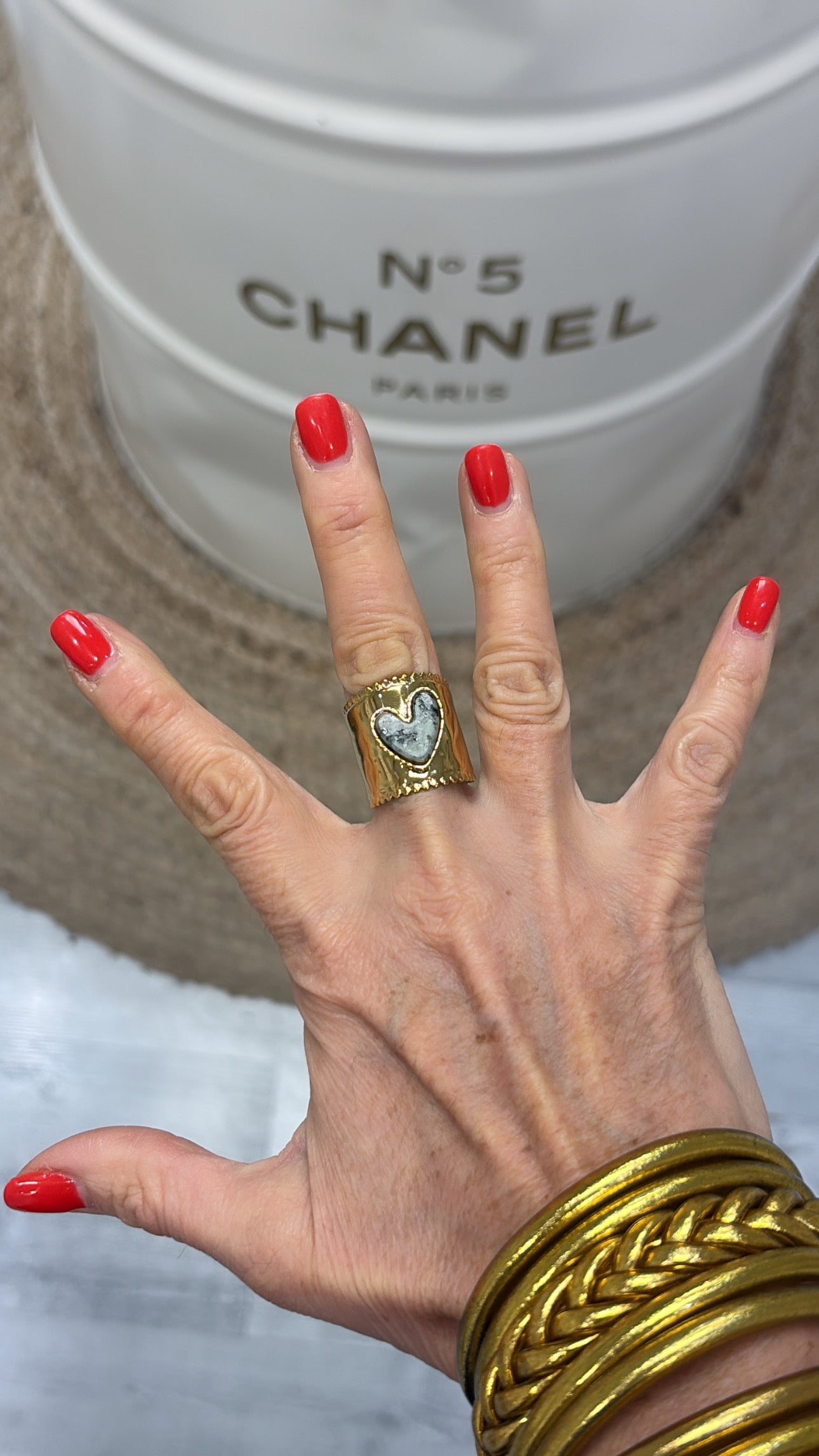 Bague Turquoise Africaine