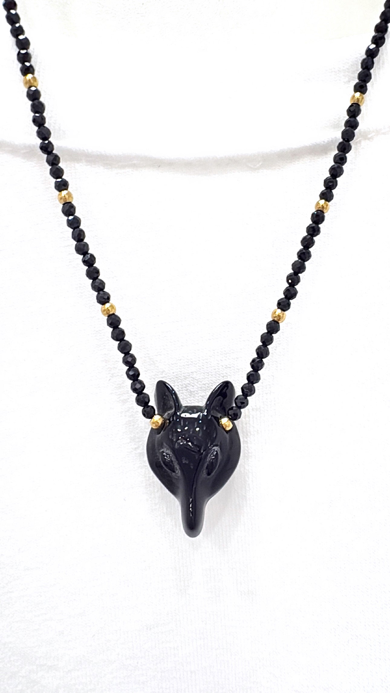 Collier Wolf Onyx