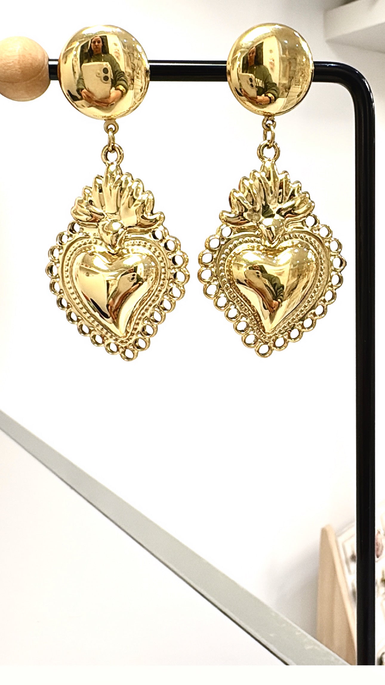 Boucles d’oreilles Ex Voto