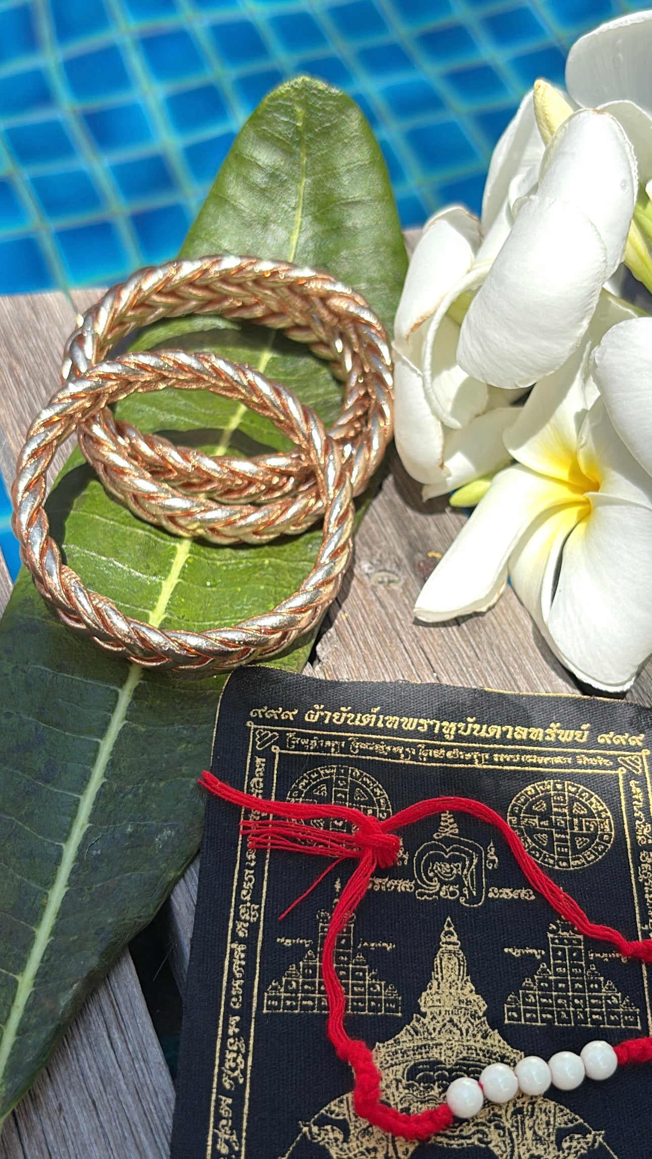 Kumlaï tressé Rose Gold