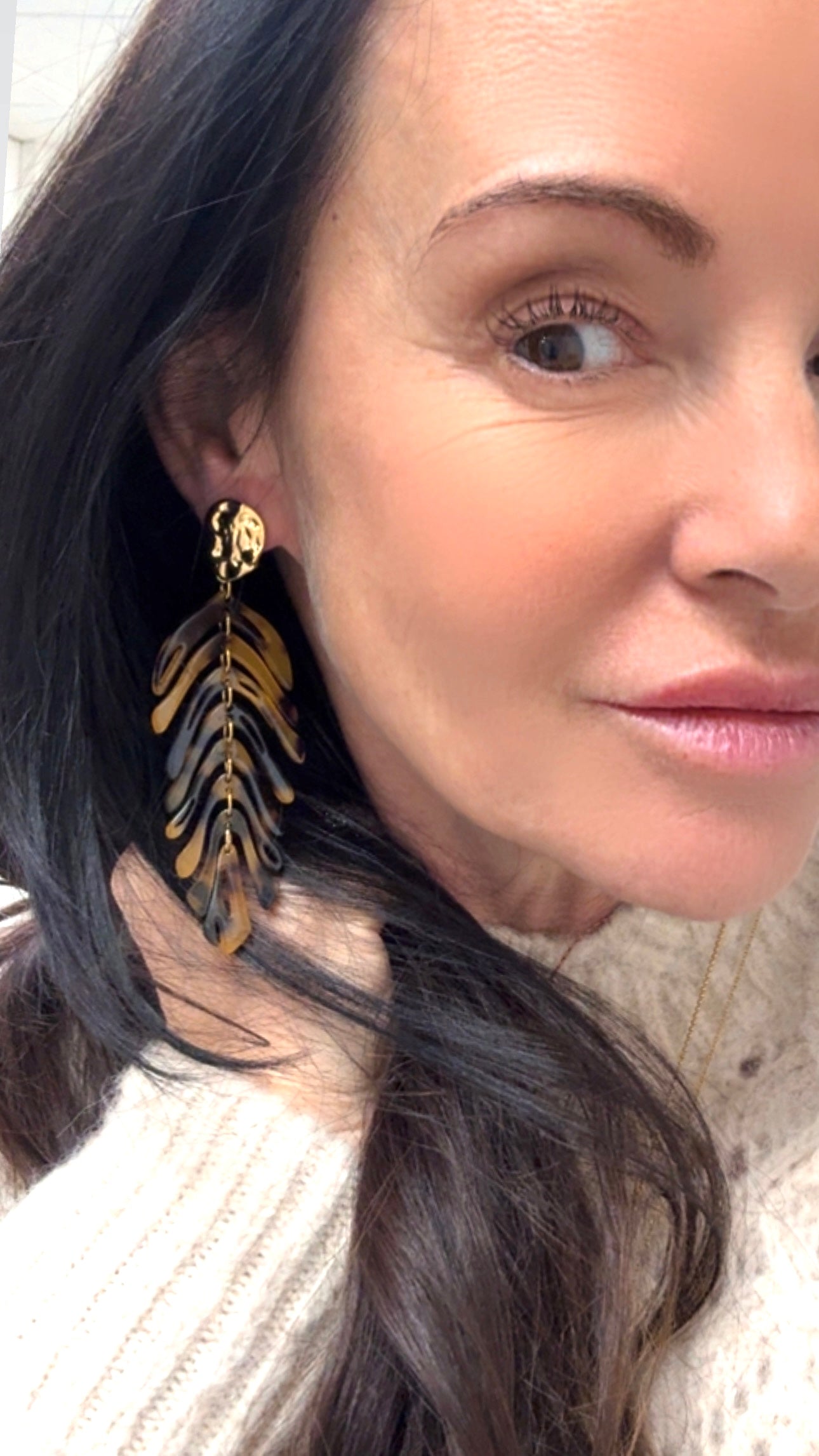 Boucles d’oreilles Palm Léo