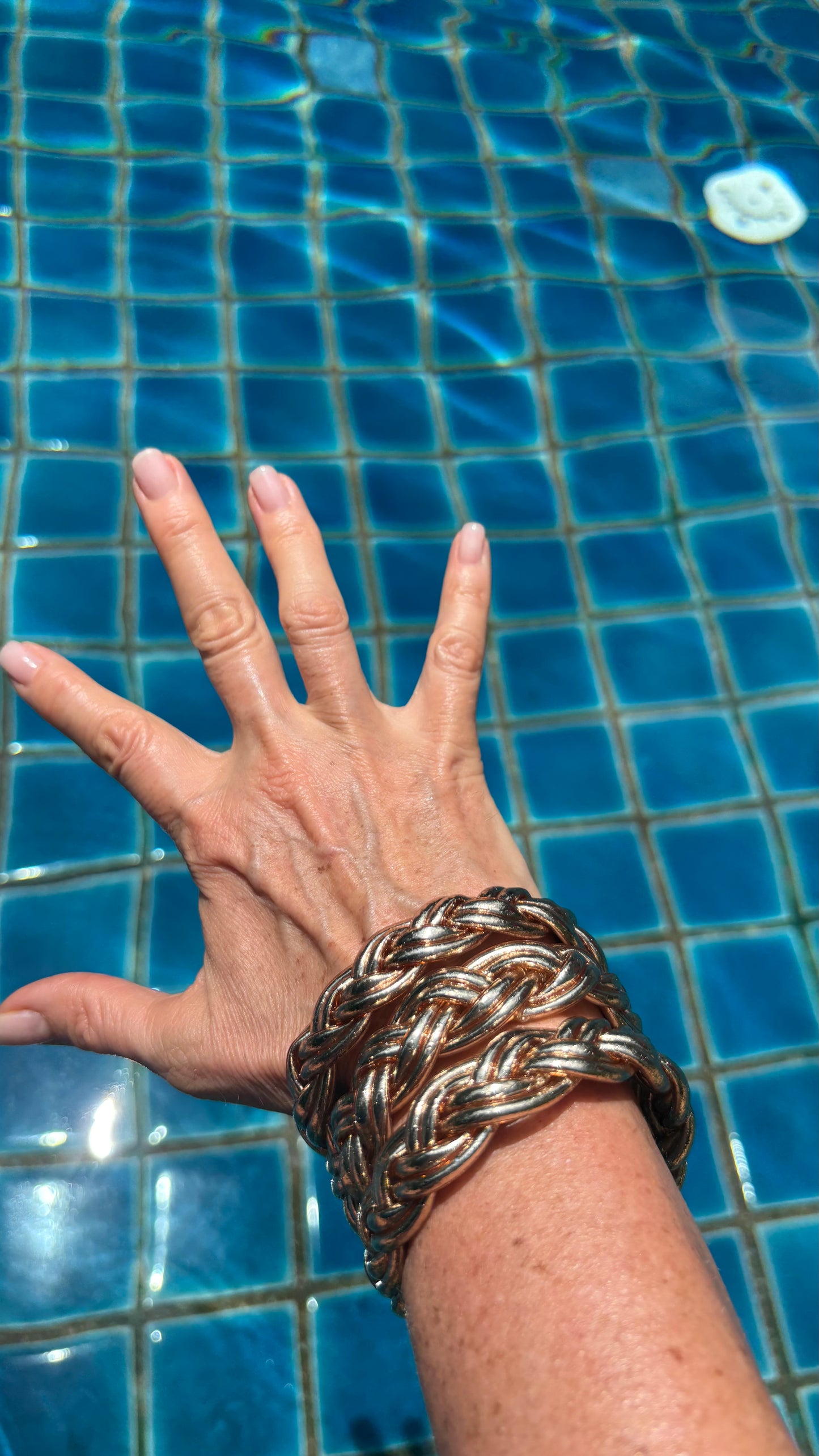 Kumlaï Double Braid Rose Gold