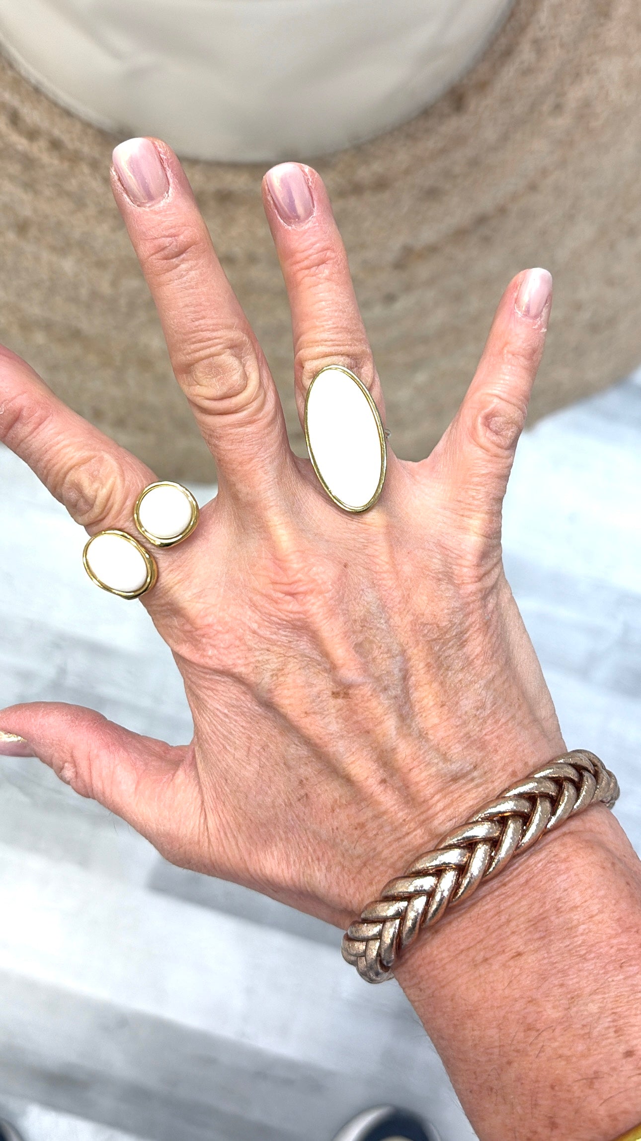 Kumlaï tressé Rose Gold