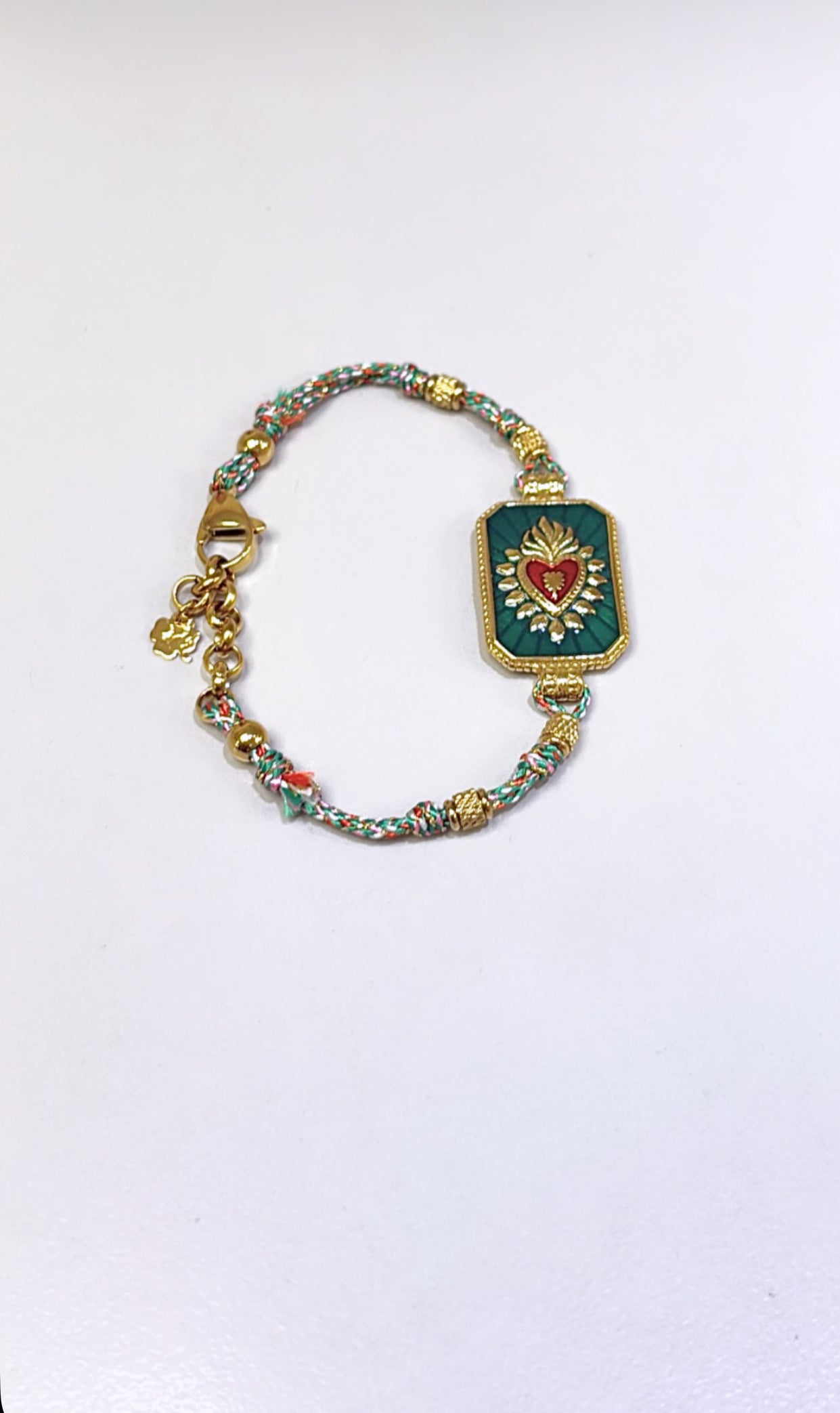 Bracelet Amulette Vert