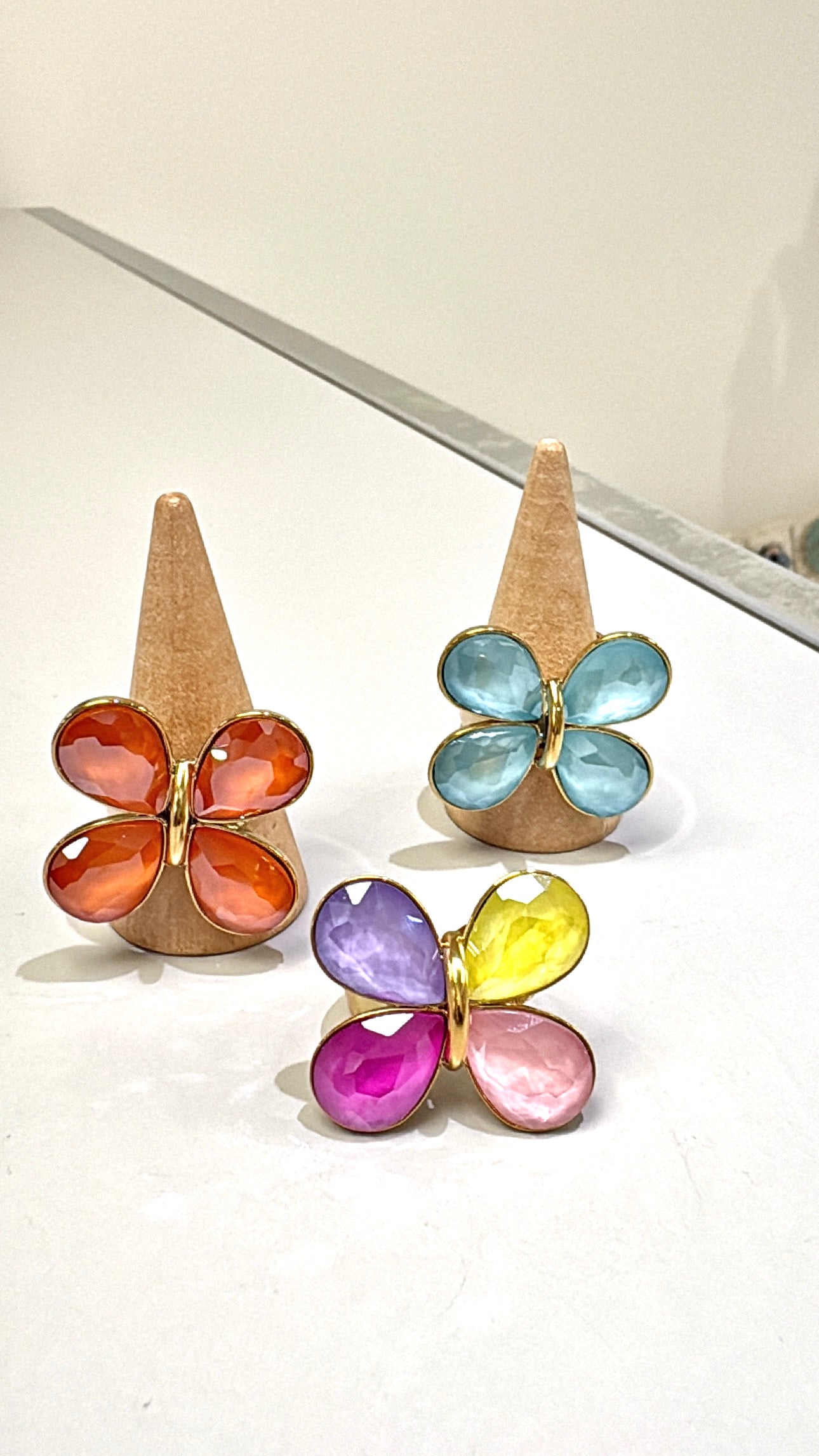 Bague Peggy Bleu