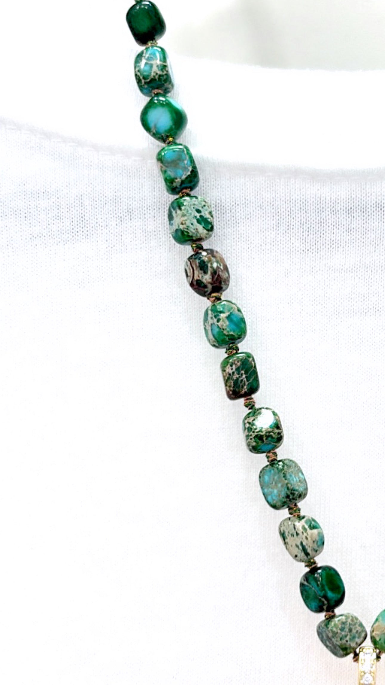Collier Baroque Lapis Lazulli et Cornaline