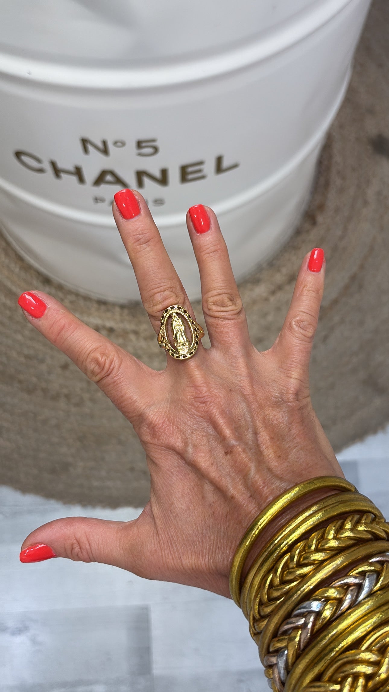 Bague Vierge Gold