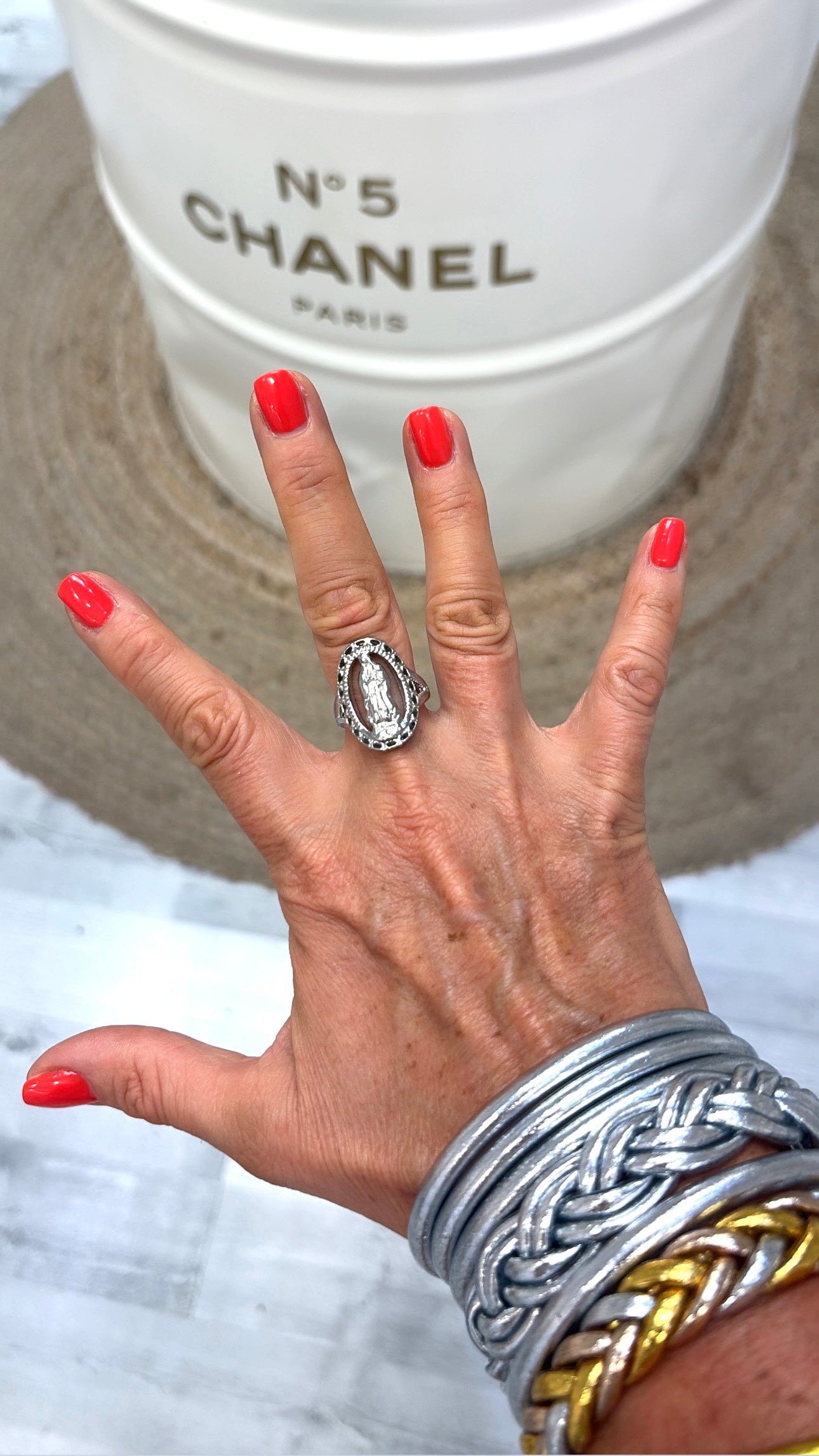 Bague Vierge Silver