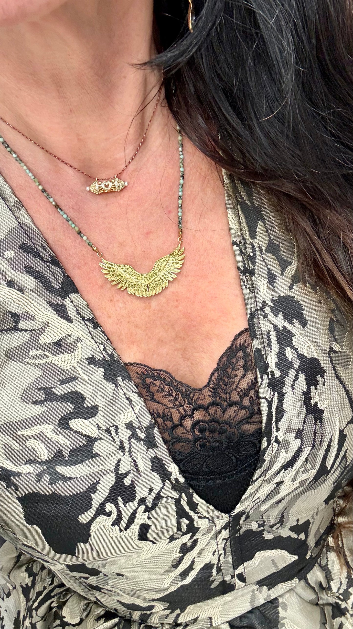 Collier Angel Turquoise Africaine