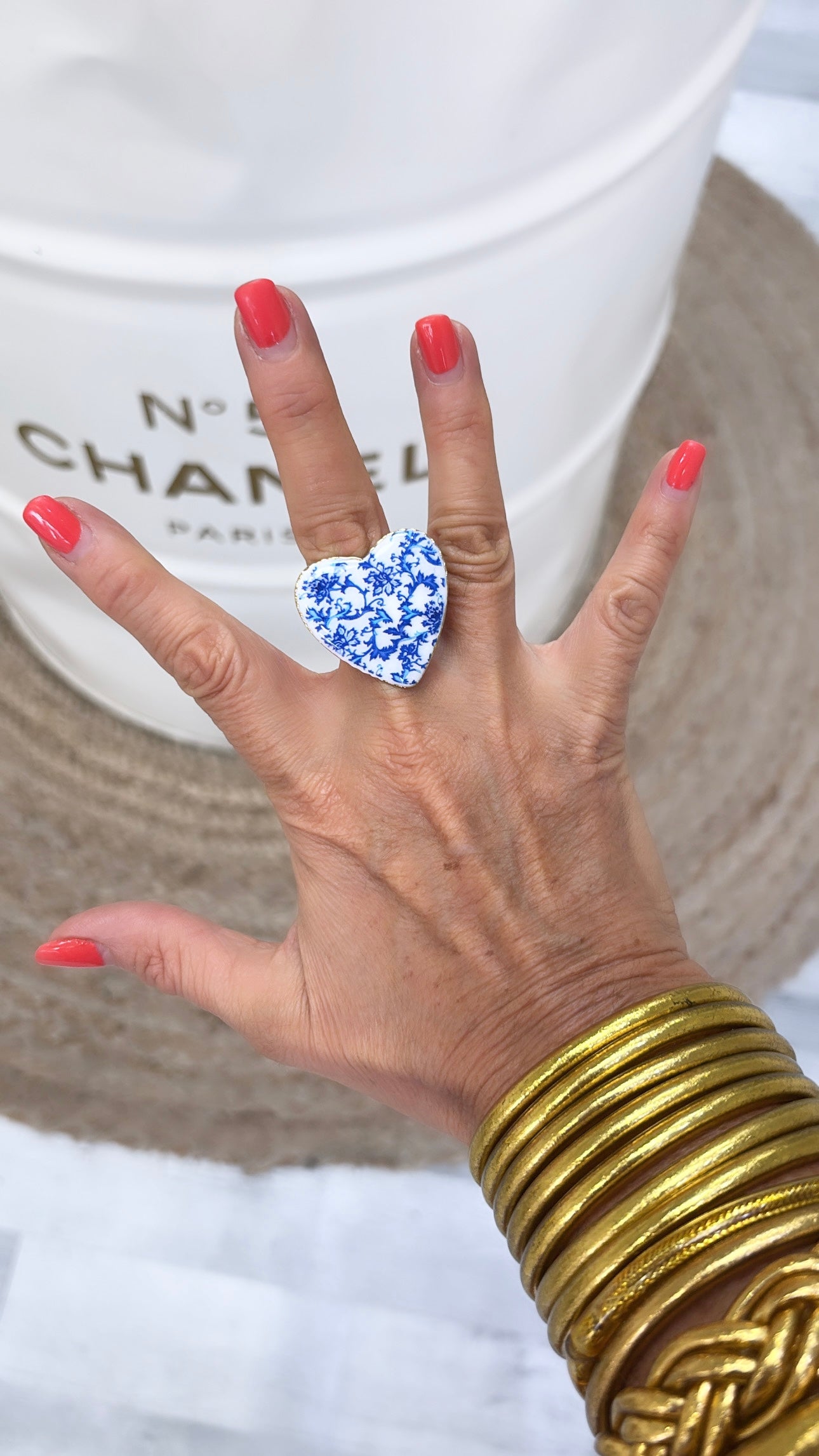 Bague Cœur Mosaïqua