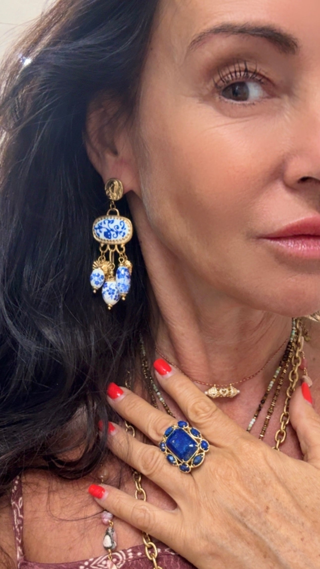 Boucles d’Oreilles Mosaïqua