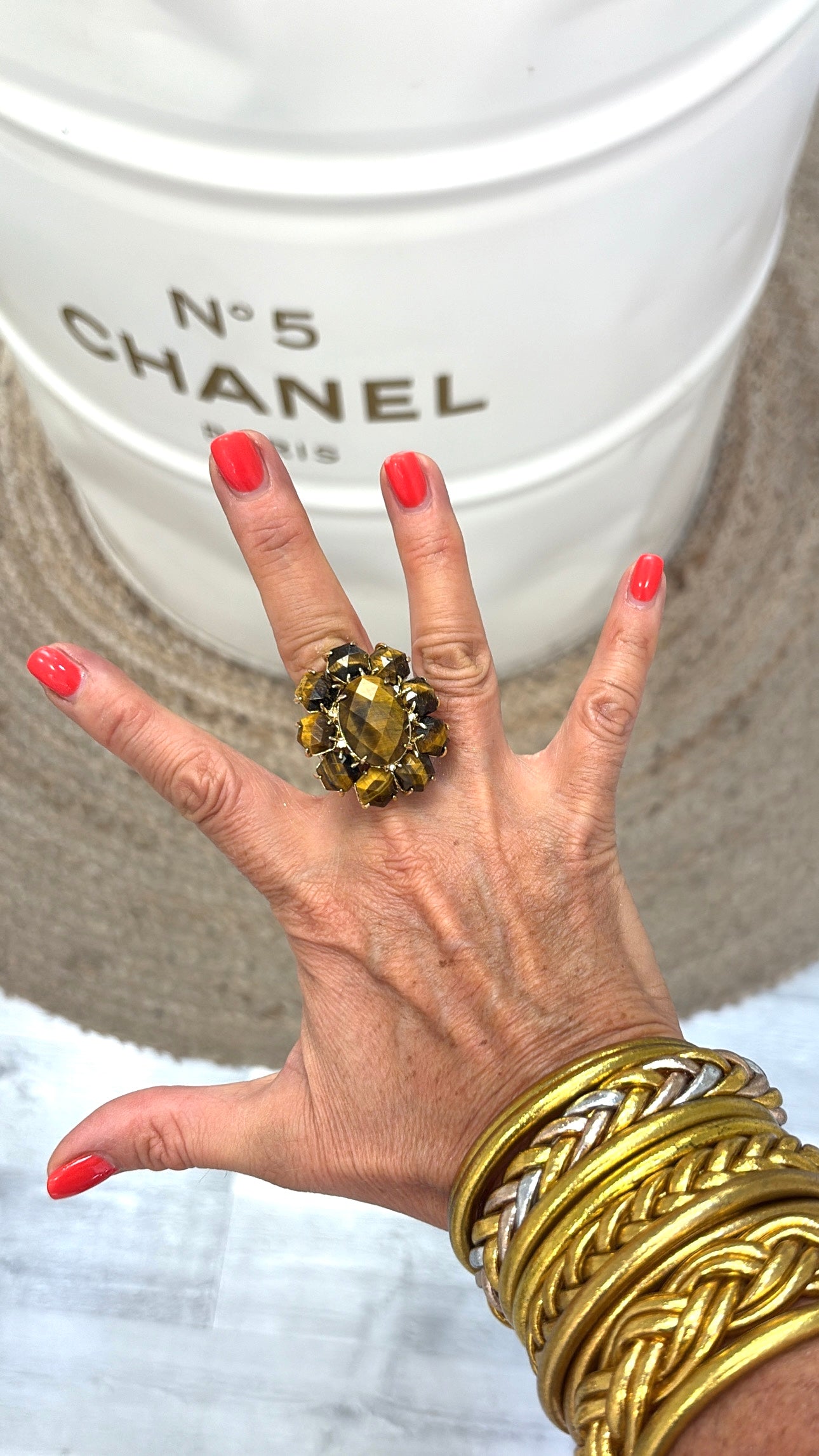 Bague Marvelous Oeil de Tigre