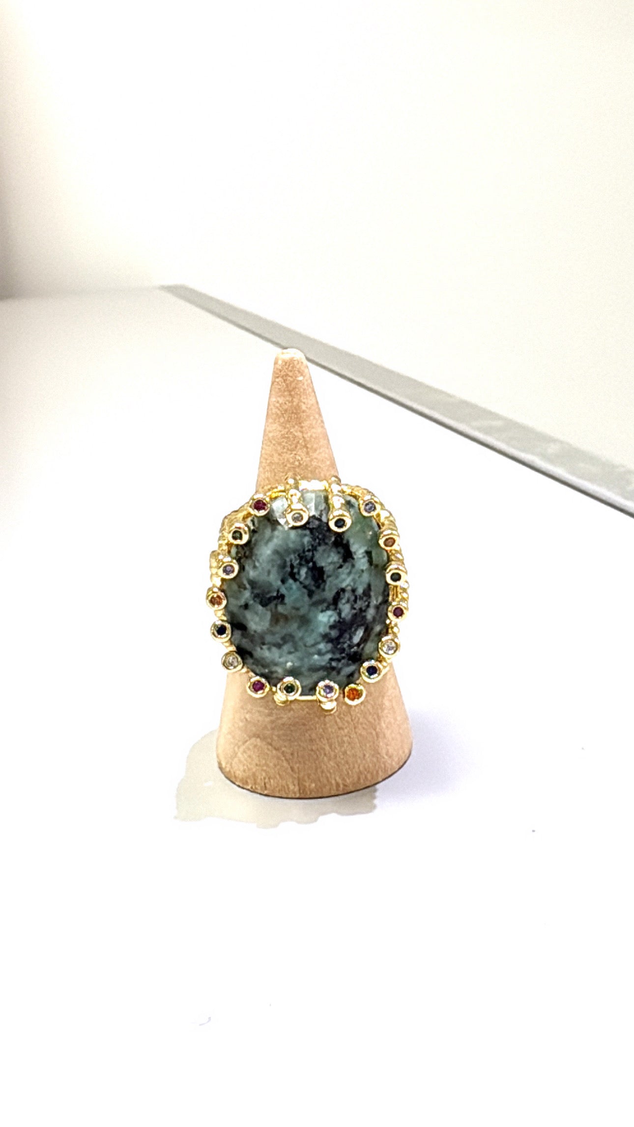 Bague turquoise africaine