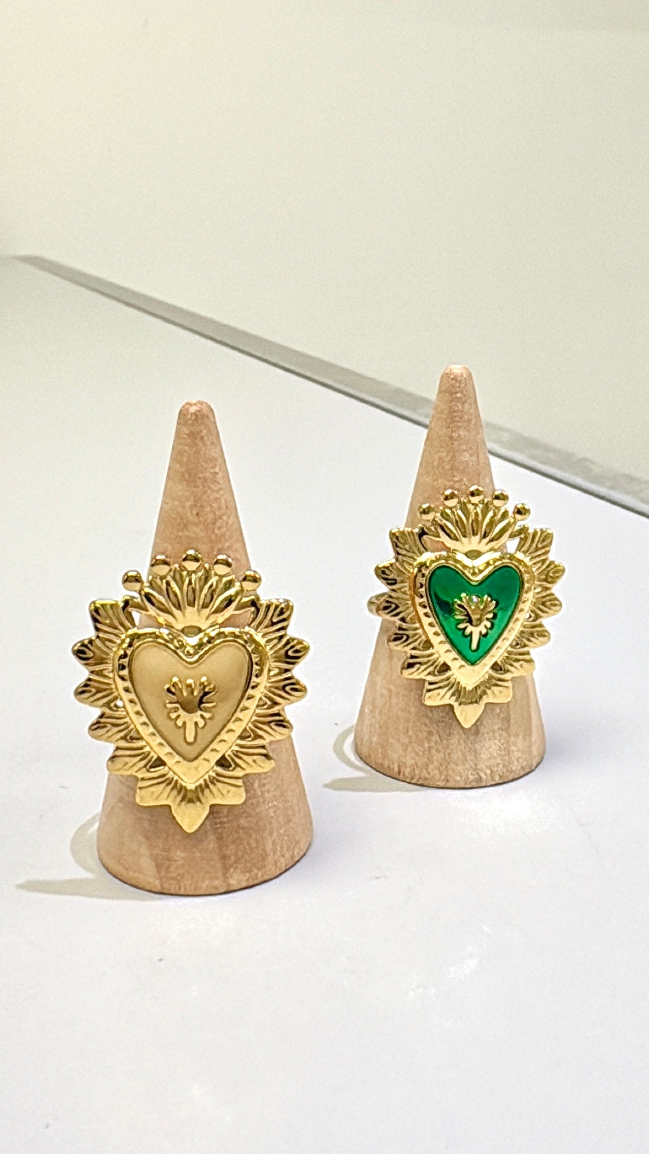 Bague Ex Voto dorée