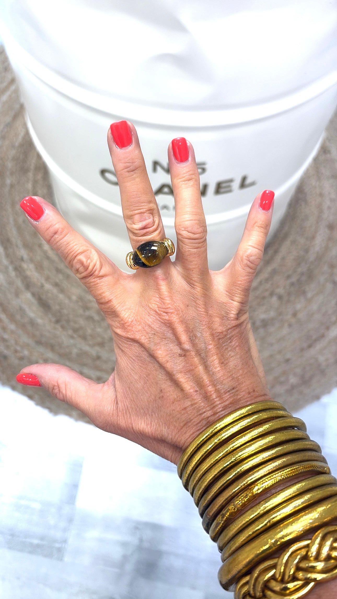 Bague Aurelia Marron