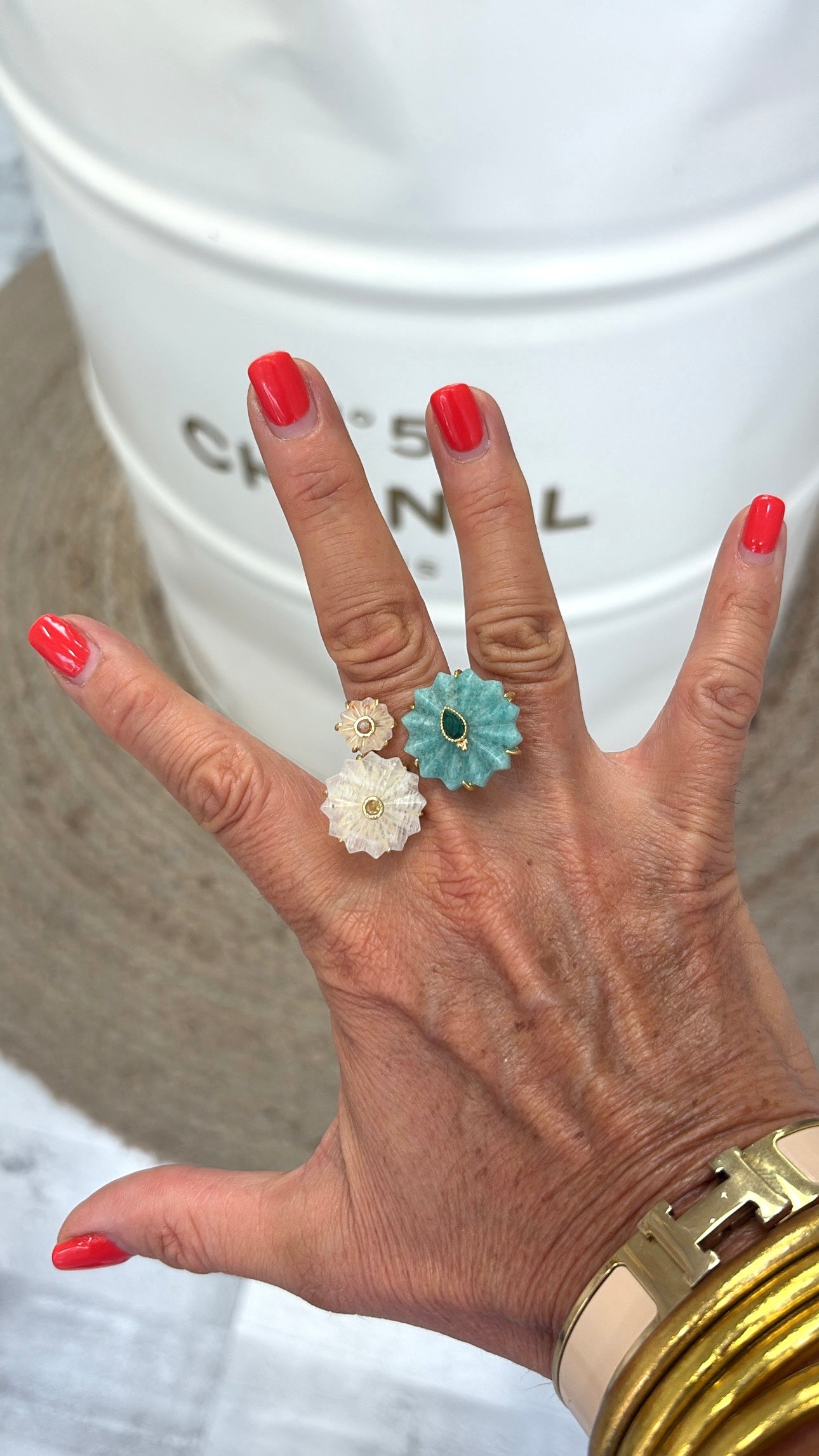 Bague Garden Multi Pierres