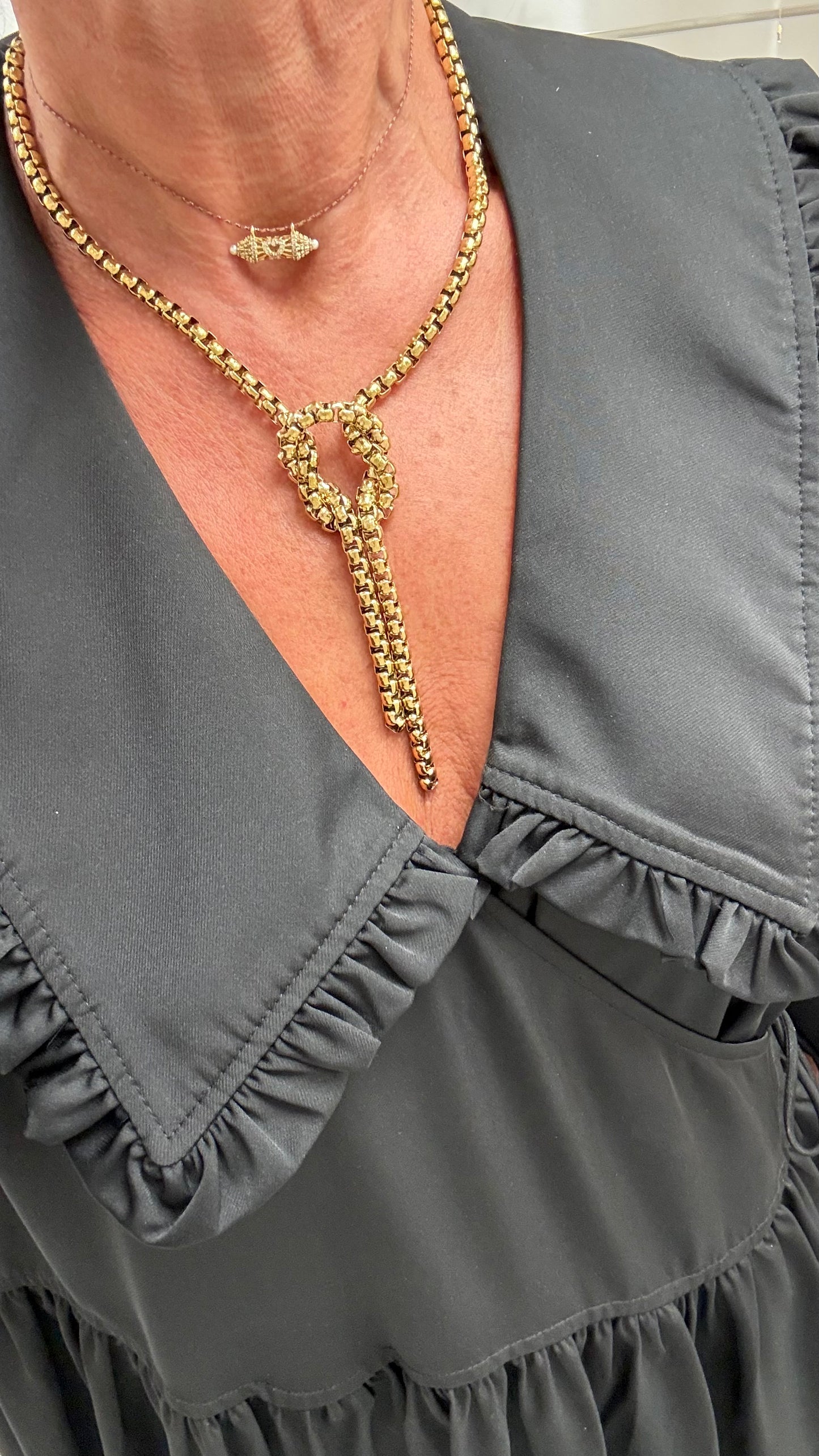 Collier Noeud Précieux