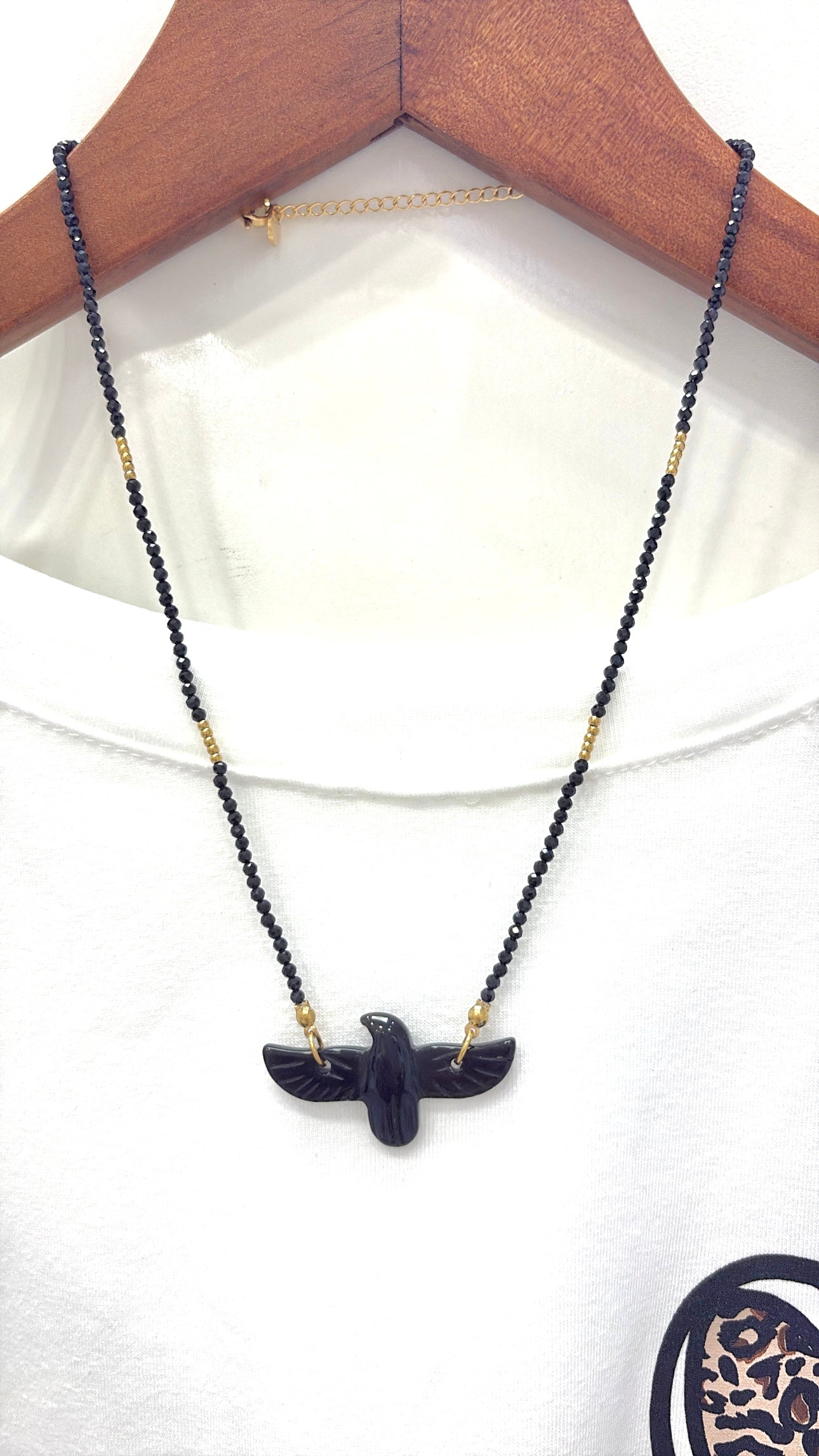 Collier Phénix Full Onyx