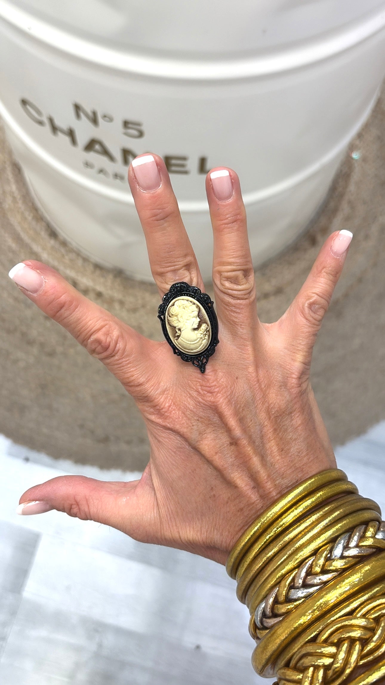 Bague Camée