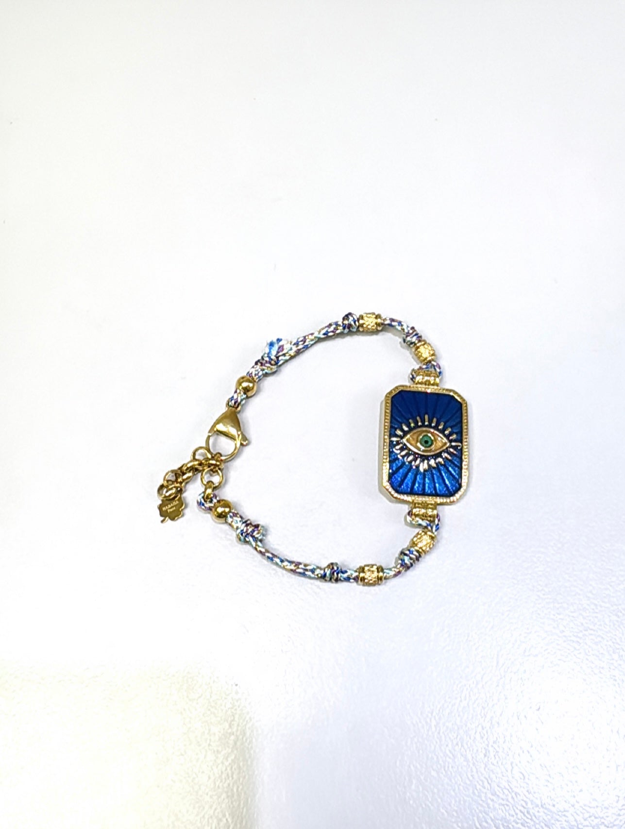Bracelet Amulette protection, œil bleu
