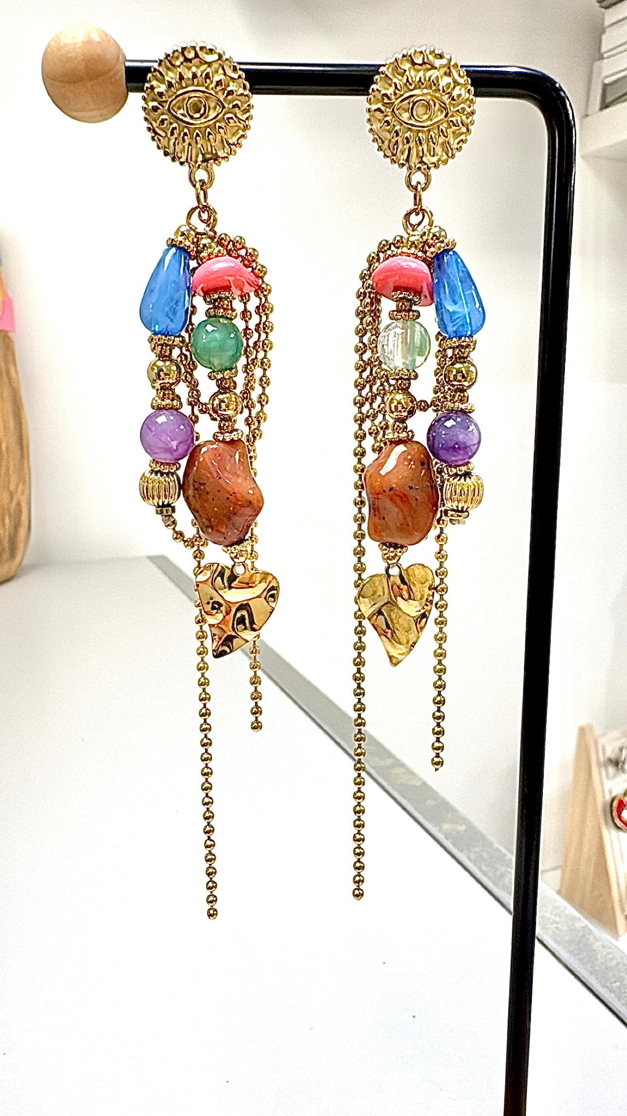 Boucles d’oreilles Bardot Color