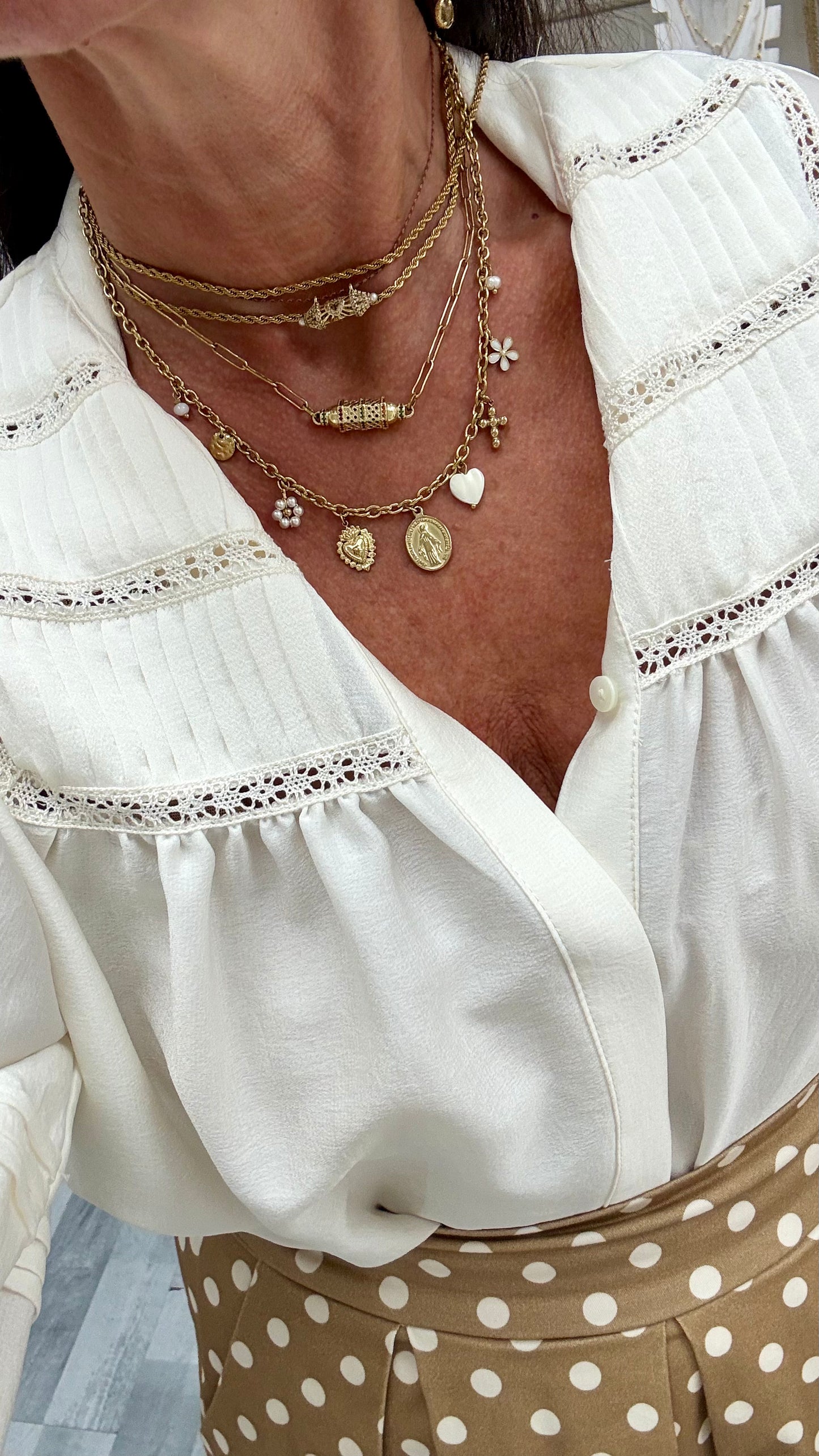 Collier Little Charms Madone