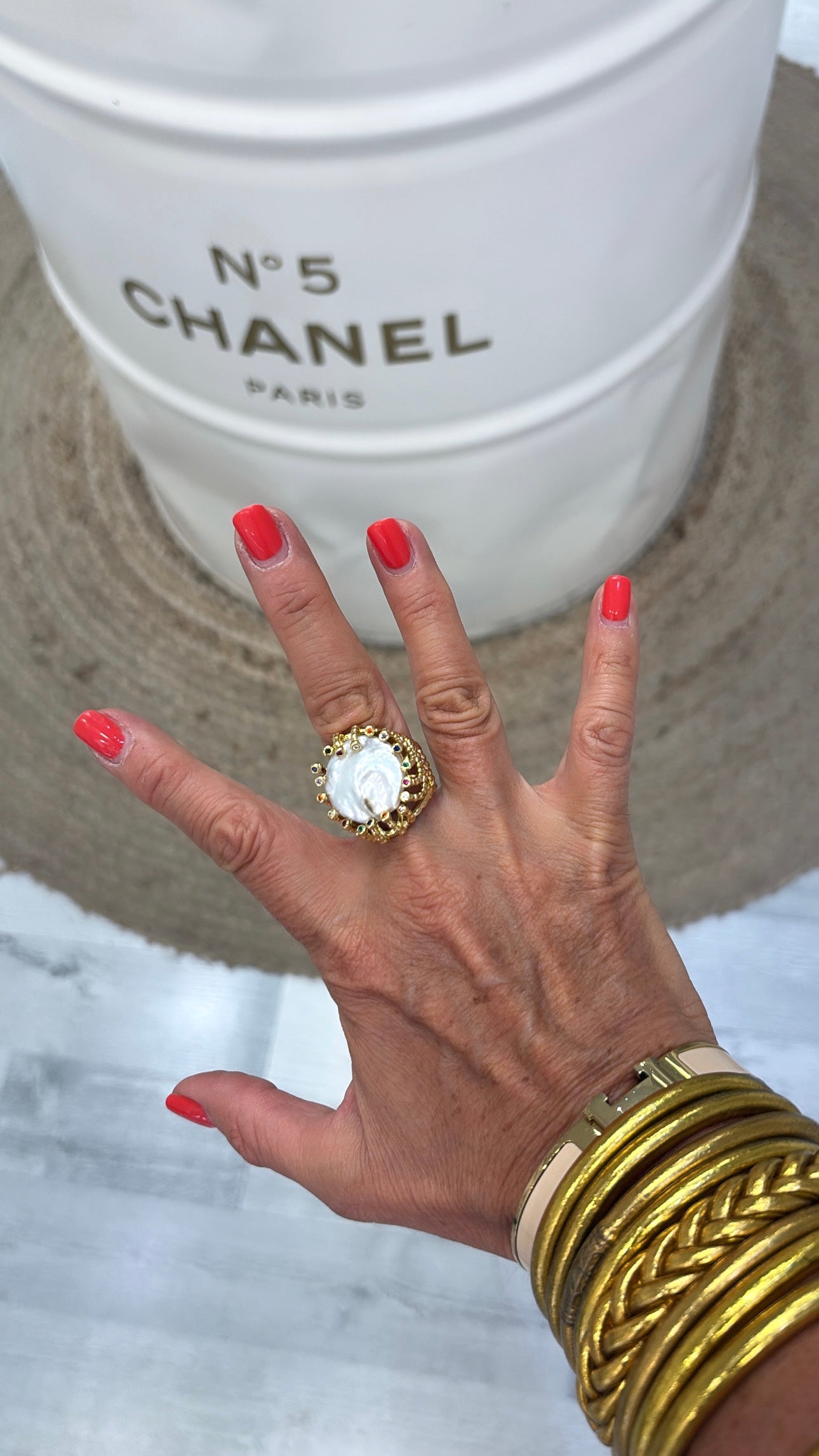 Bague Beauty Nacre