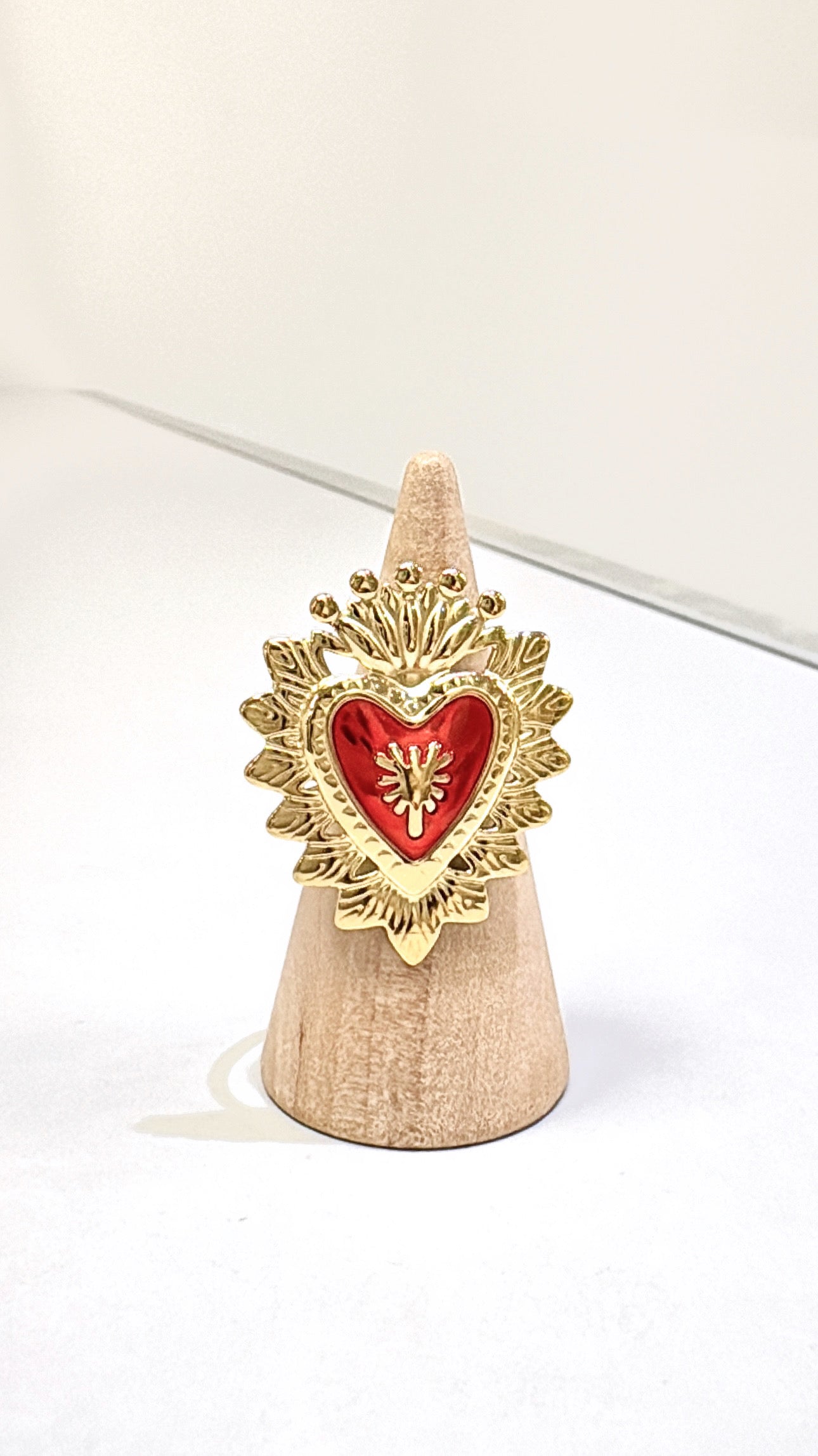 Bague Ex Voto Rouge