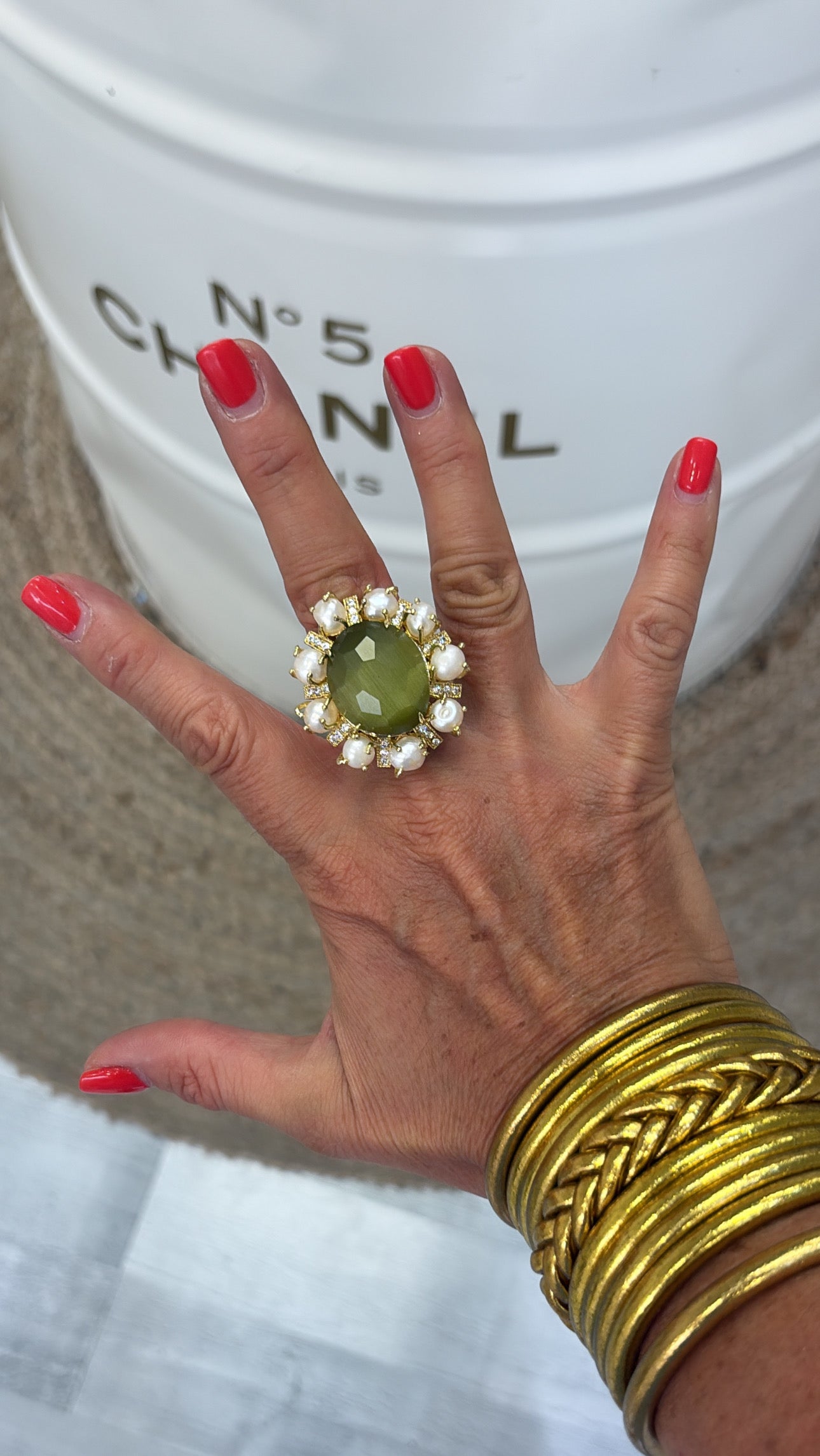 Bague Merveille Œil de Chat
