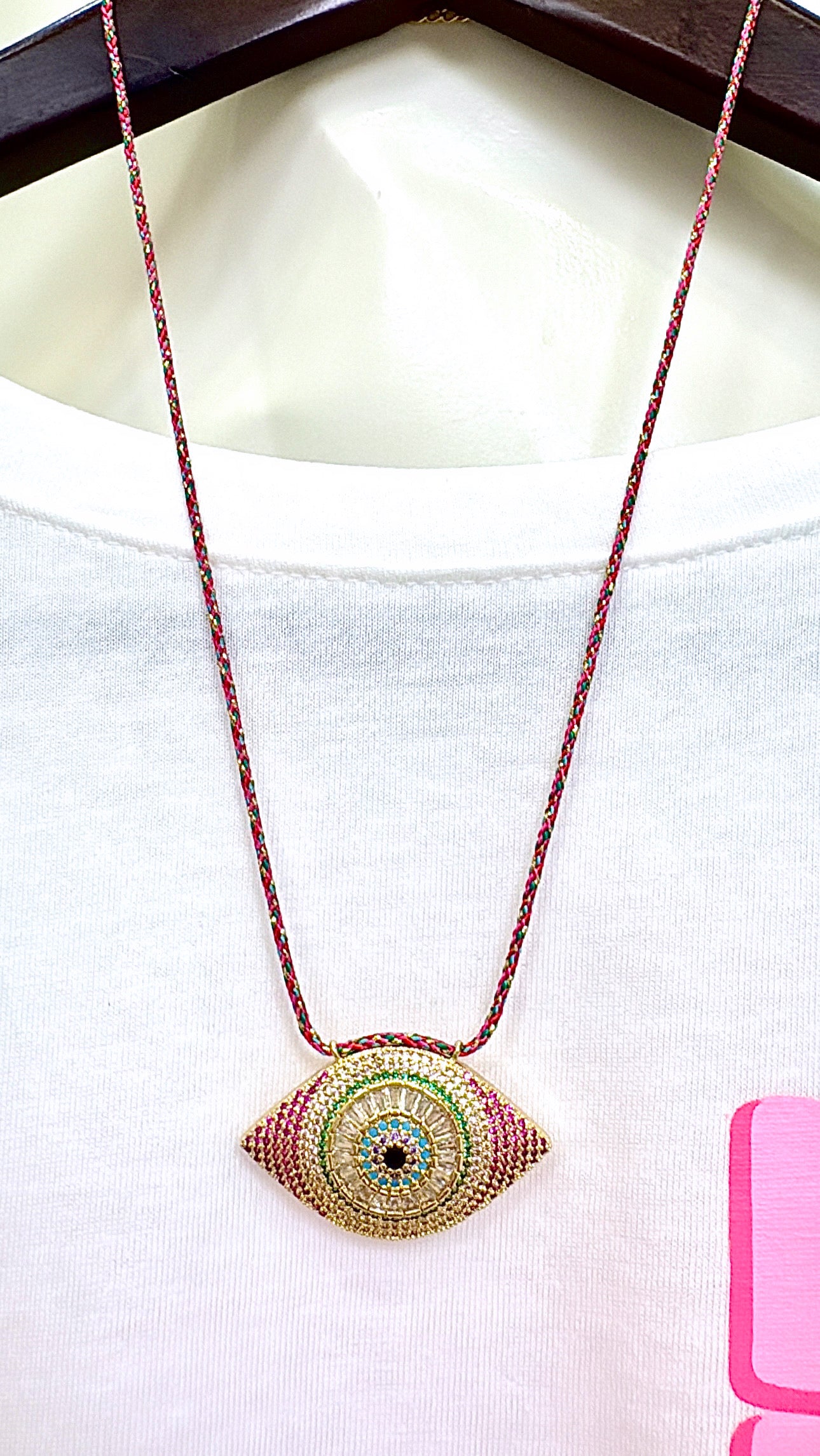 Collier Eye Strass 🧿