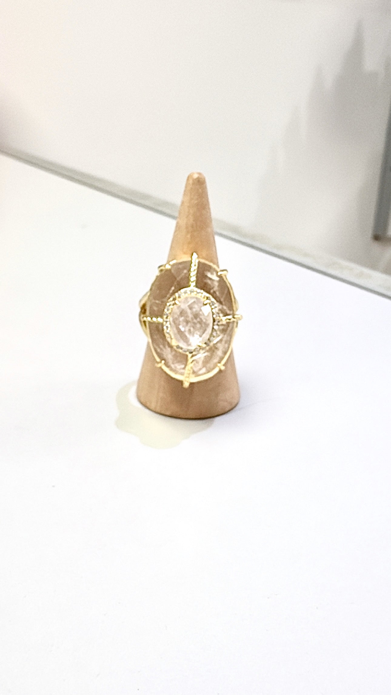 Bague Superbe Cristal de Roche