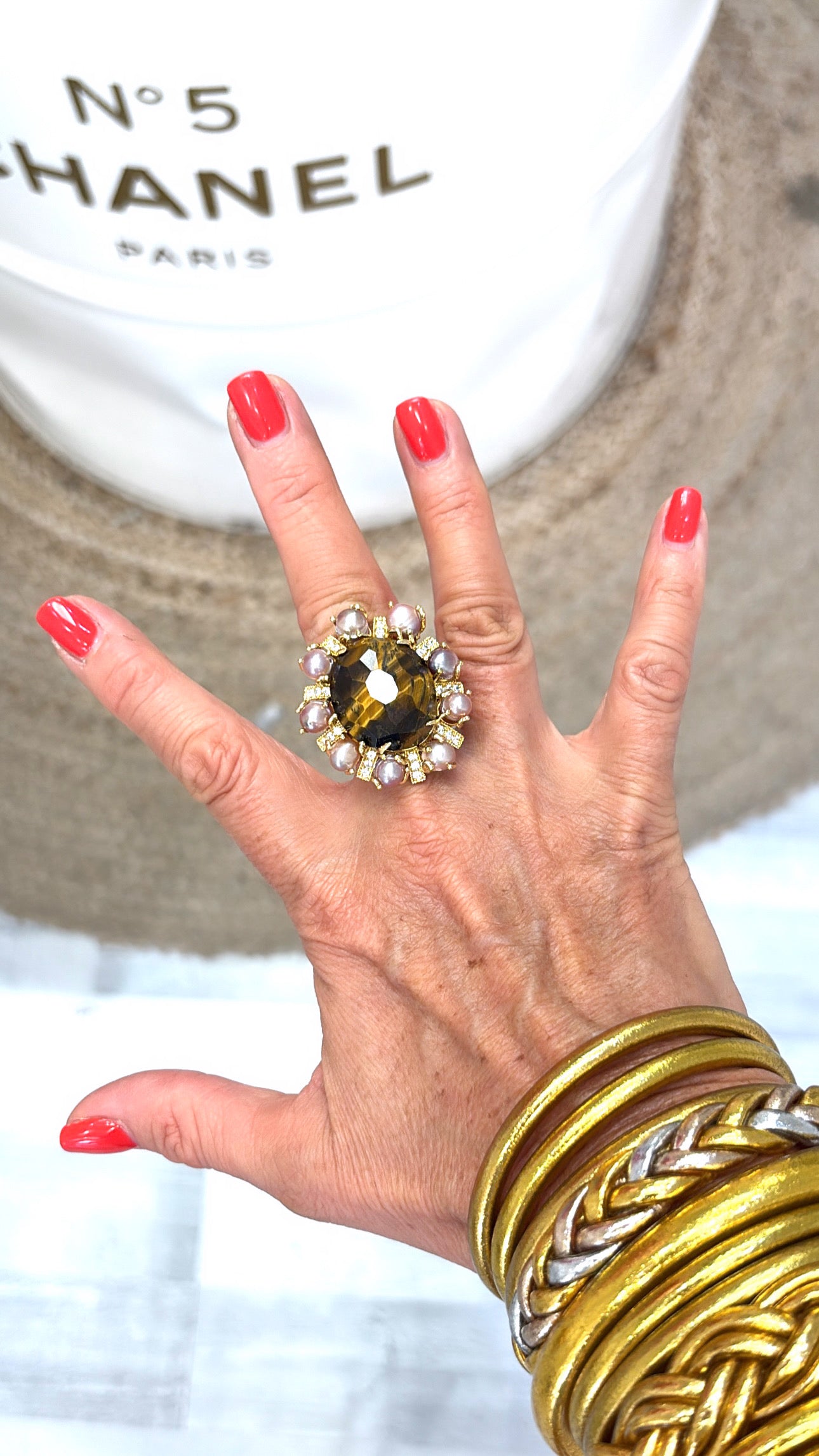 Bague Merveille Œil de Tigre