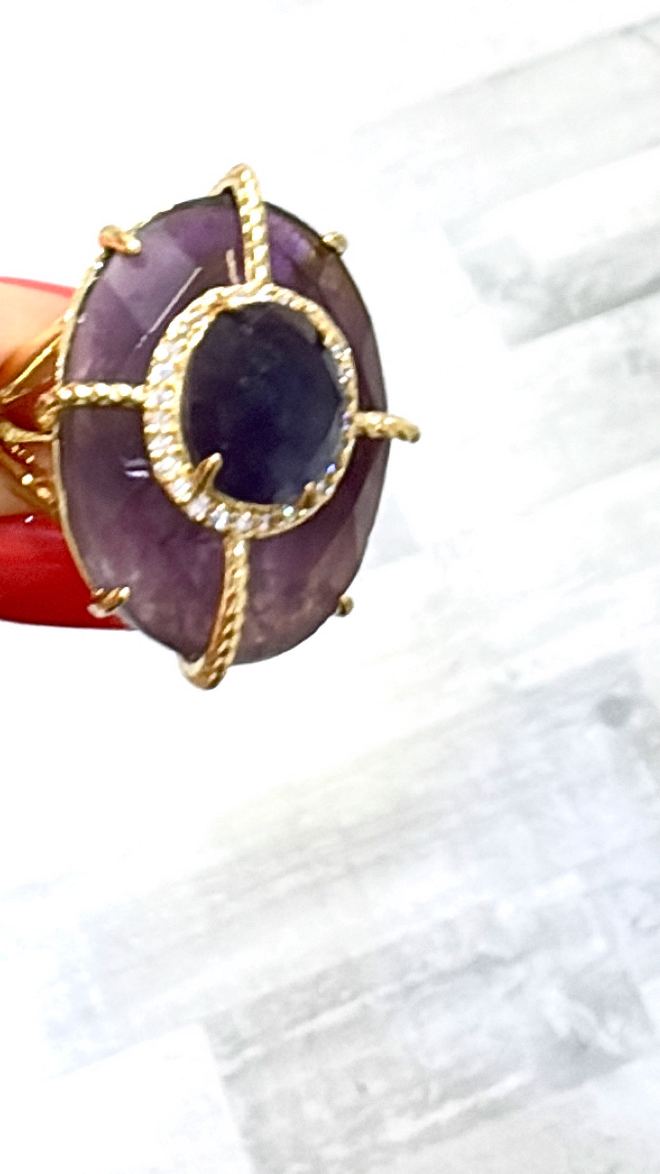 Bague Superbe Améthyste
