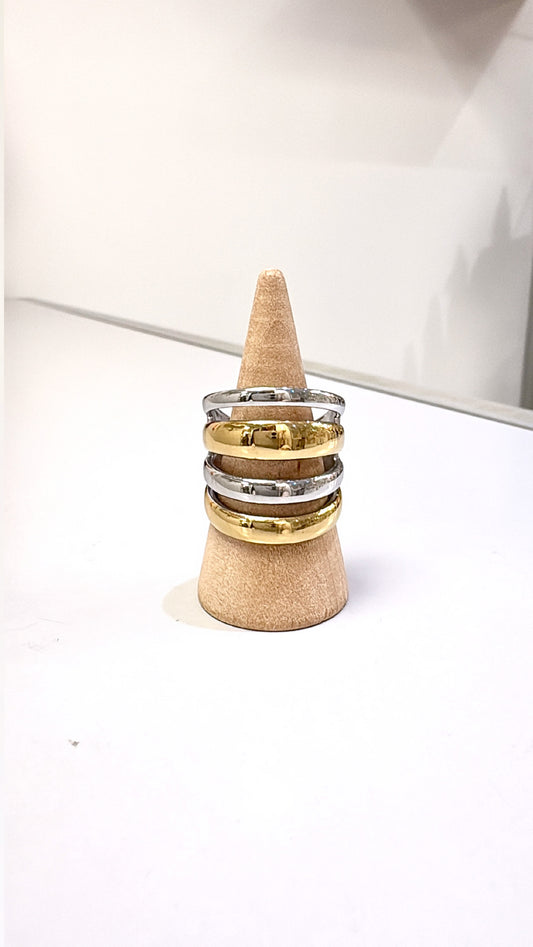 Bague Pigalle Bi Color