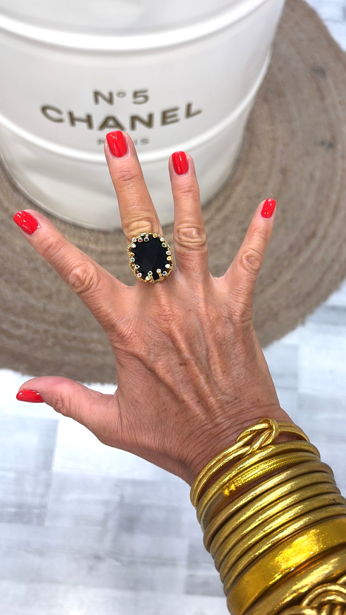 Bague Beauty Onyx