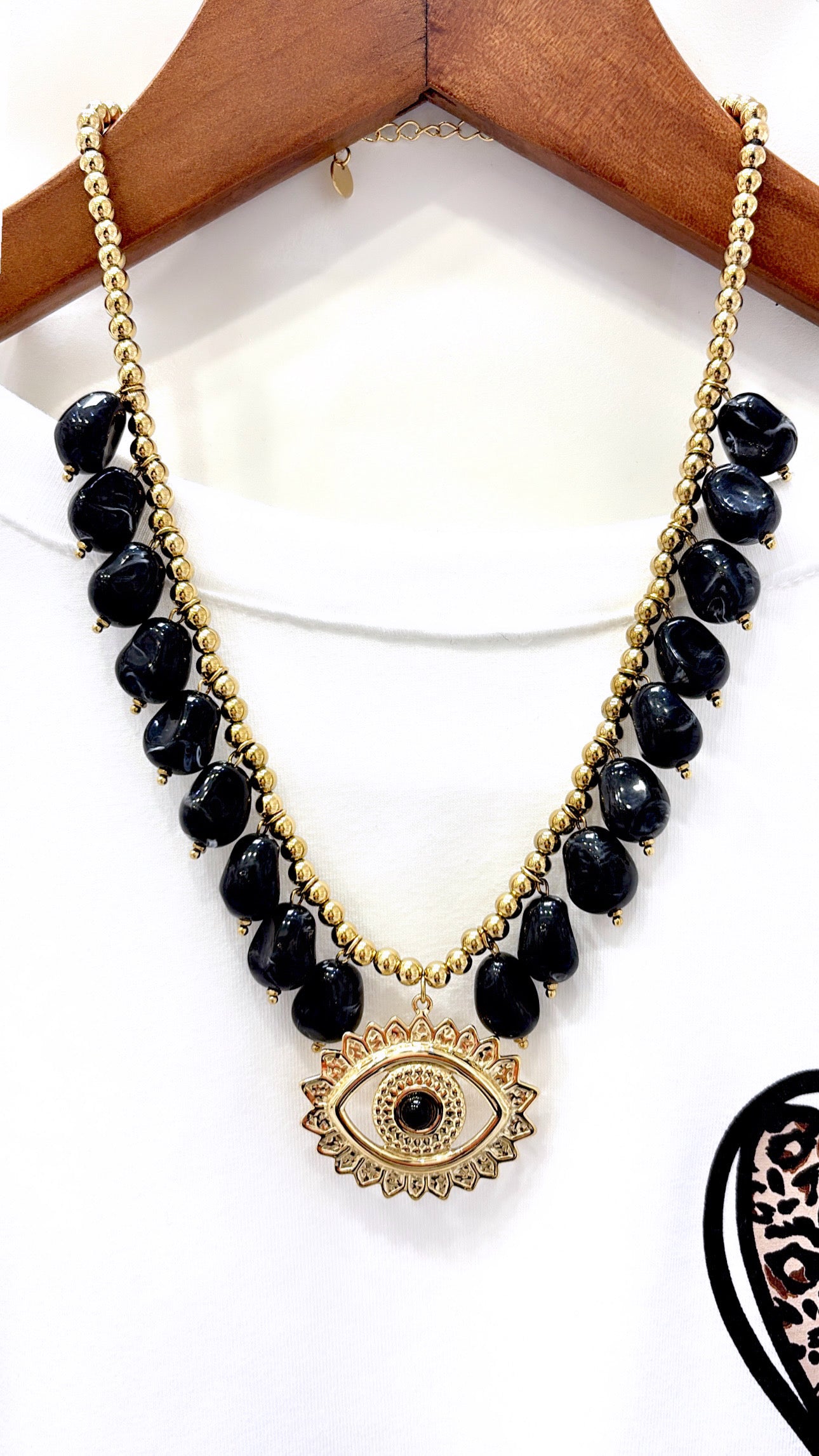 Collier Good Eye Onyx