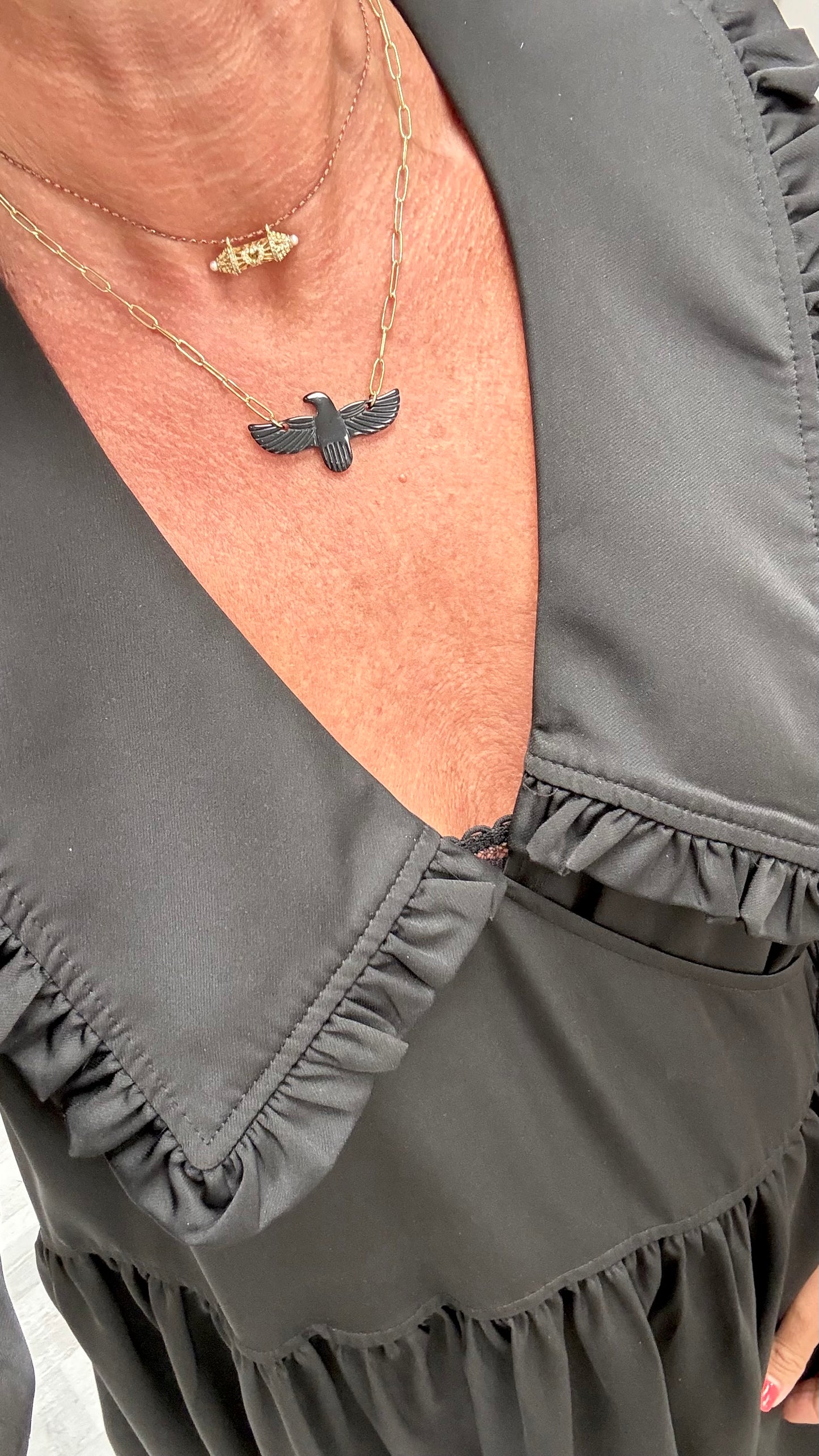 Collier Black Phénix