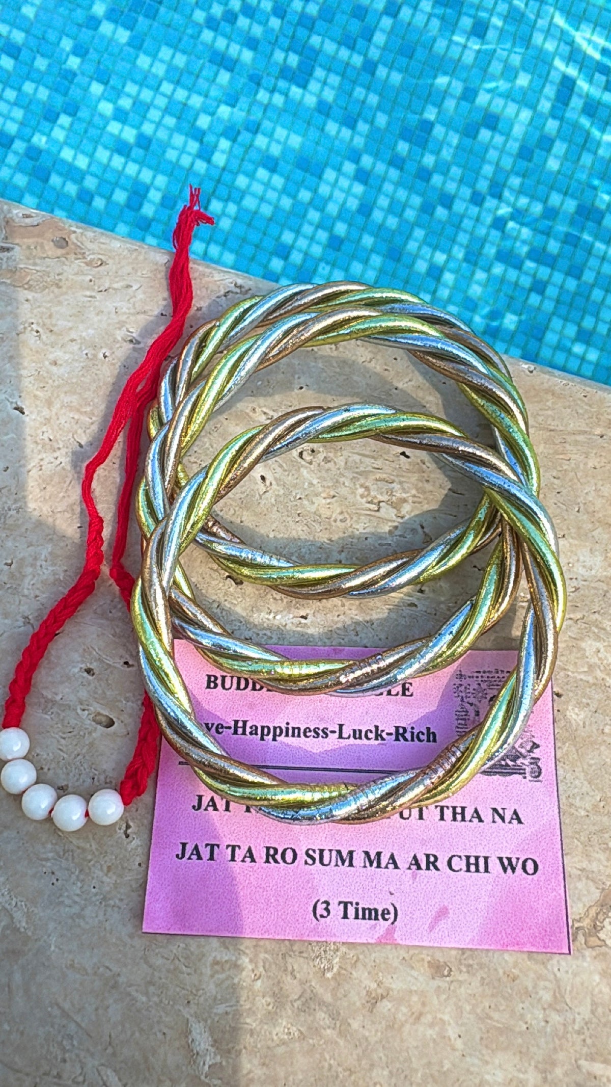 Kumlaï Twist Silver/Champagne/RoseGold