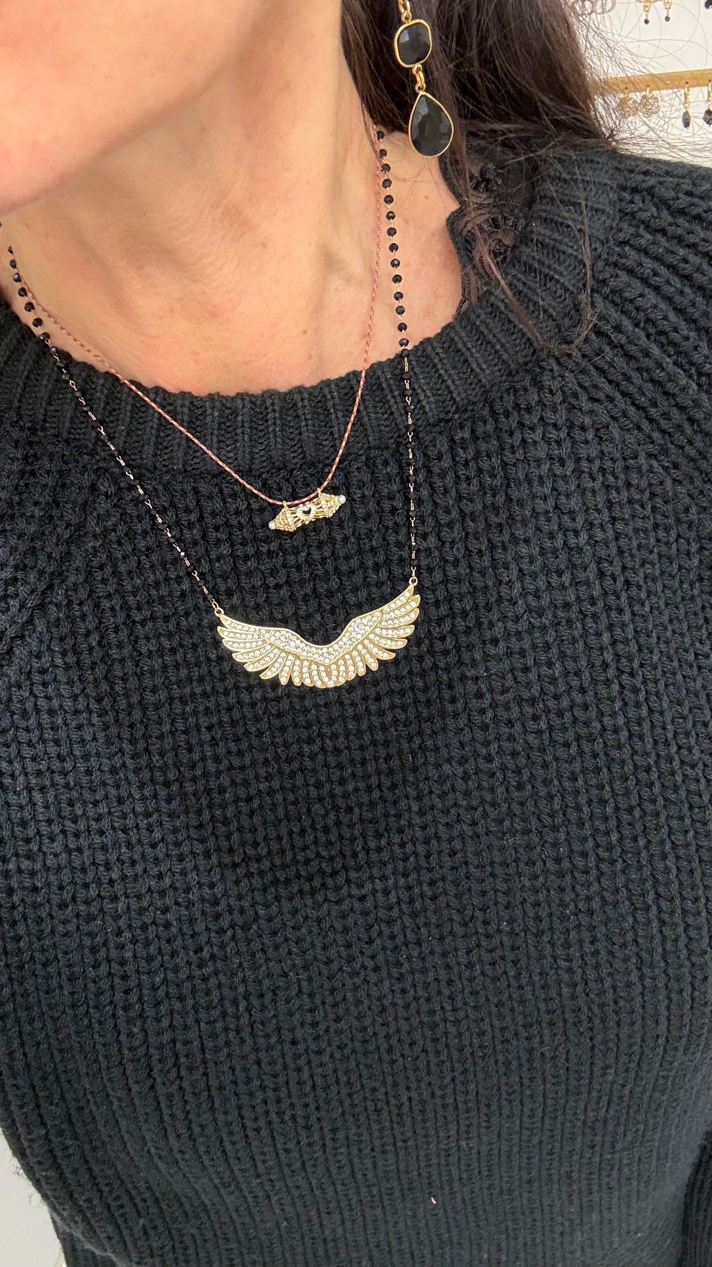Collier Amulette Heart