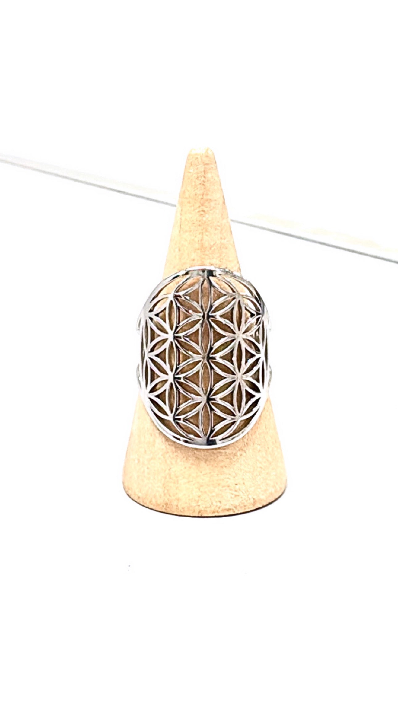 Bague Fleur de Vie Silver