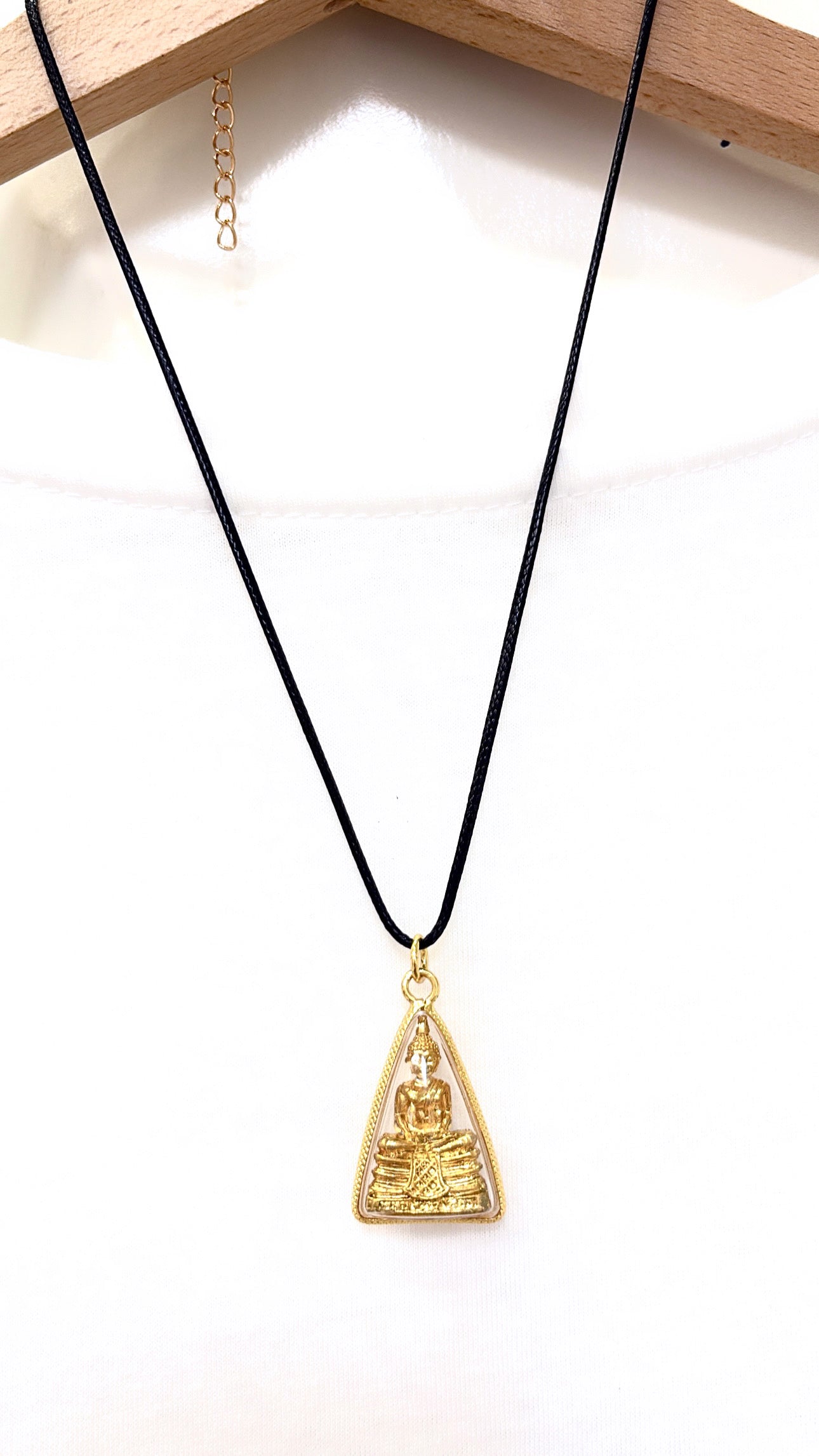 Collier Authentique Thaï Amulette Gold