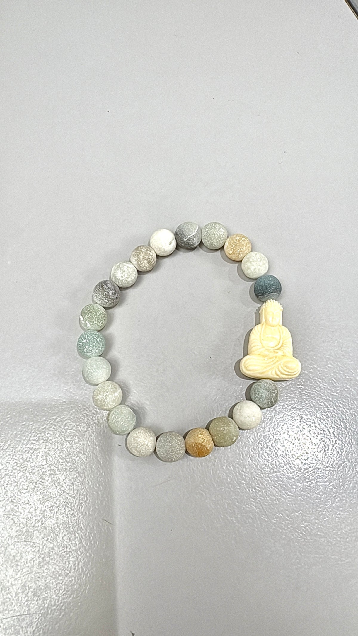 Bracelet Bouddha Calcite