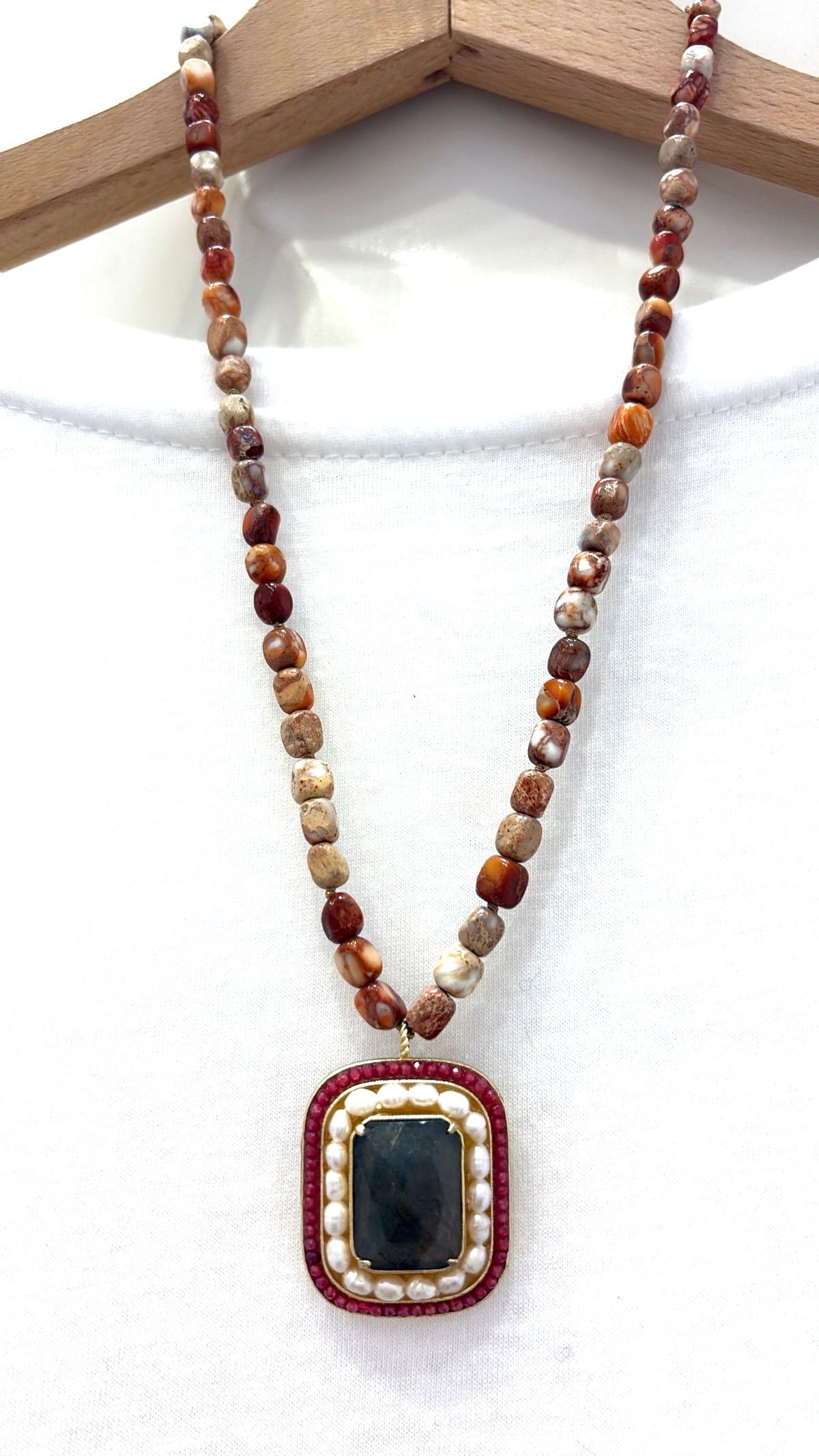 Collier Somptueux Labradorite