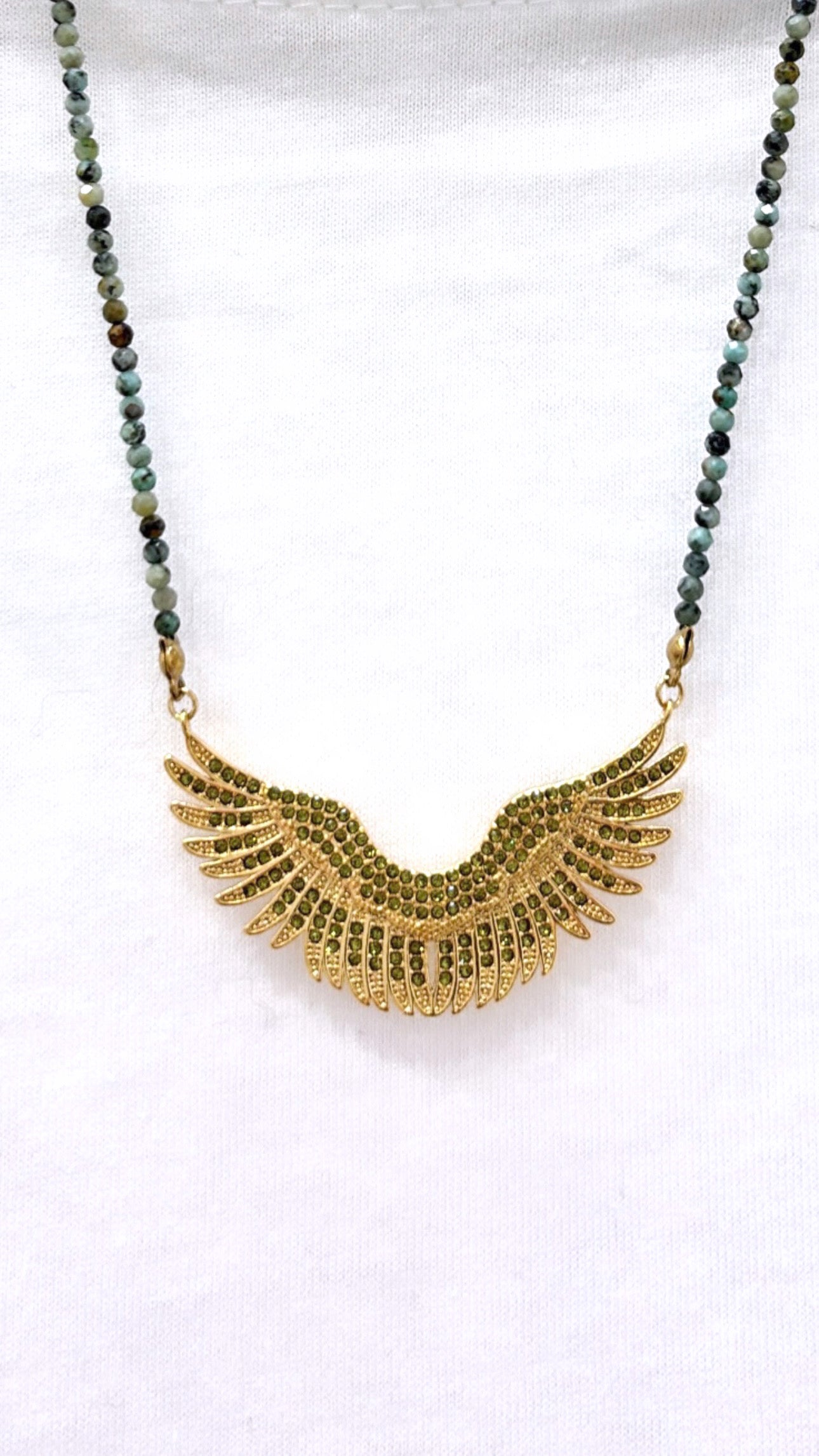 Collier Angel Turquoise Africaine