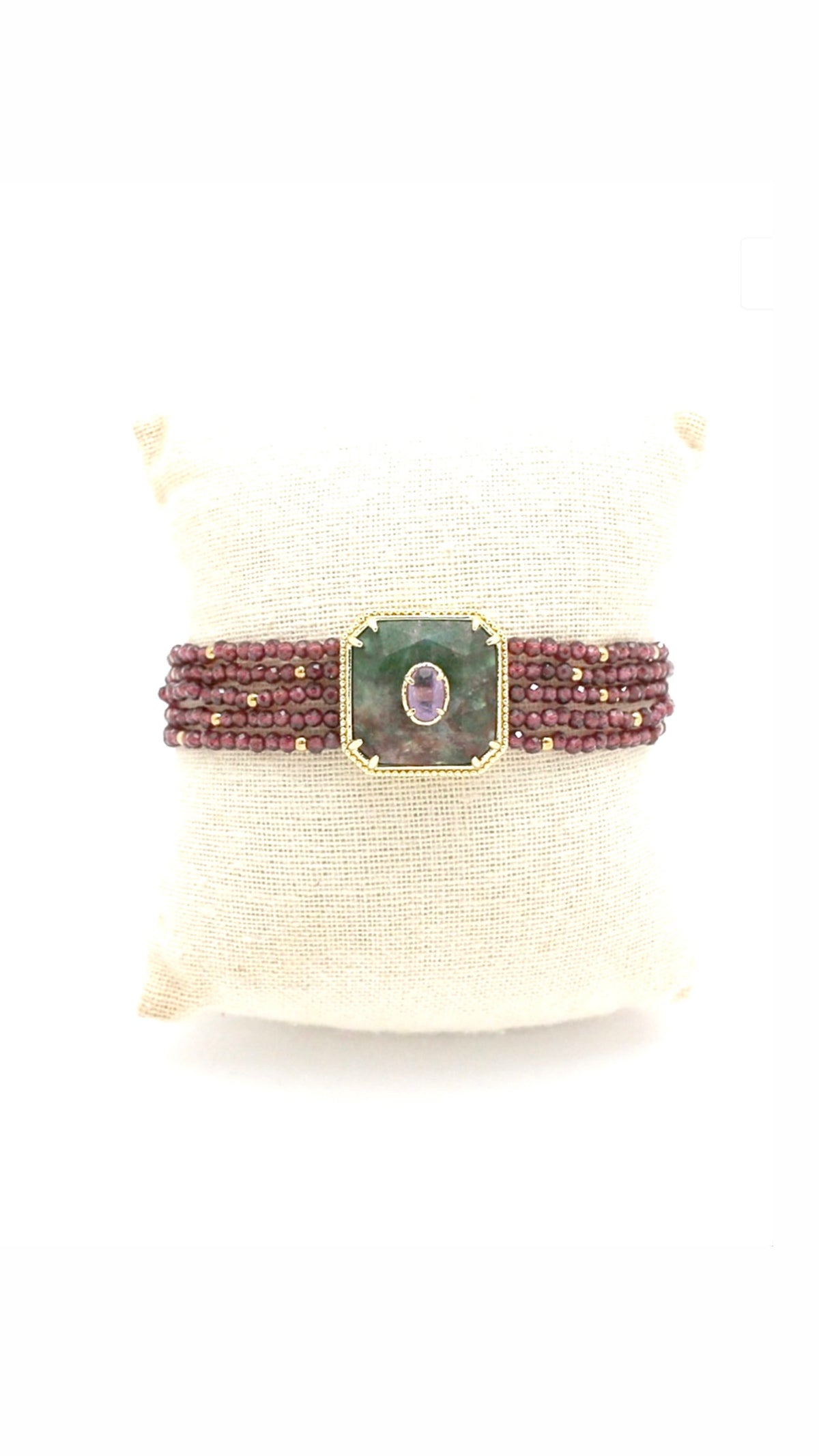 Bracelet Alchimie Grenat Pyrote